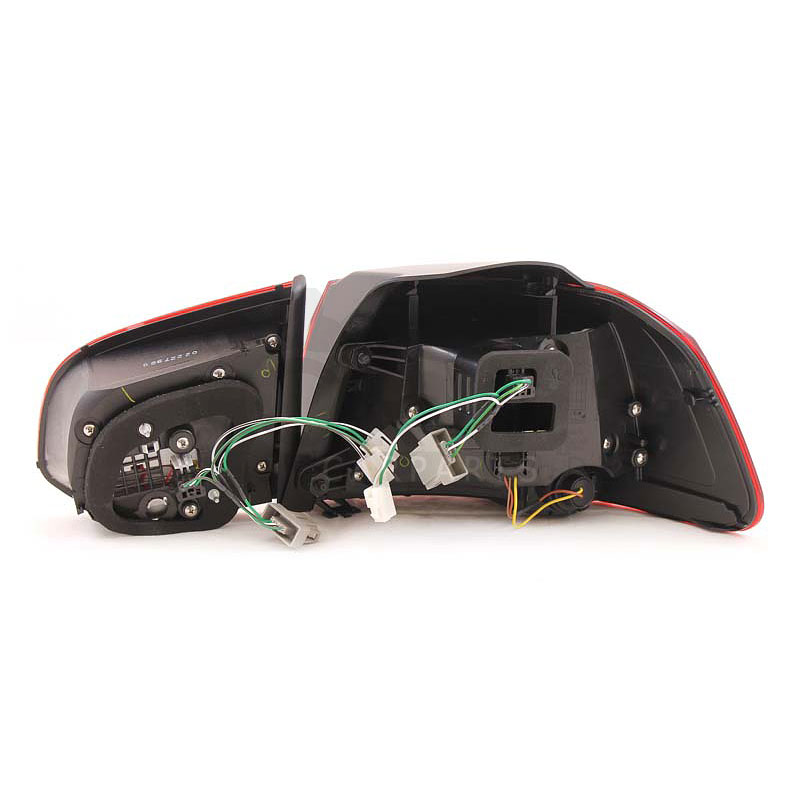LED Rückleuchten Set für VW Golf 6 VI GTI R Look Bj. 08->> rot-weiß YXH