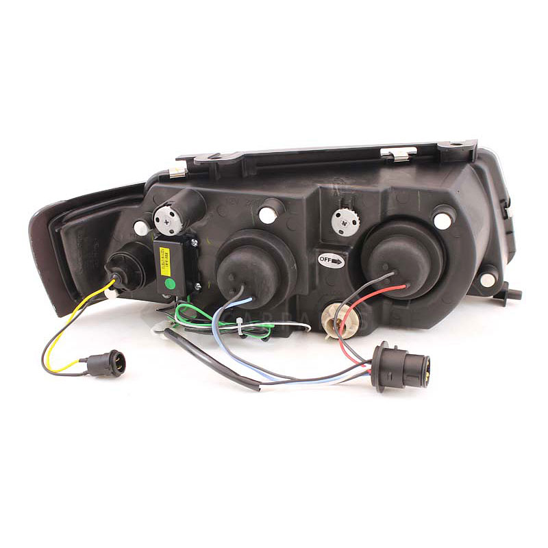 Scheinwerfer Set für VW Passat B5 Typ 3B 96-00 LED klarglas/schwarz SONAR