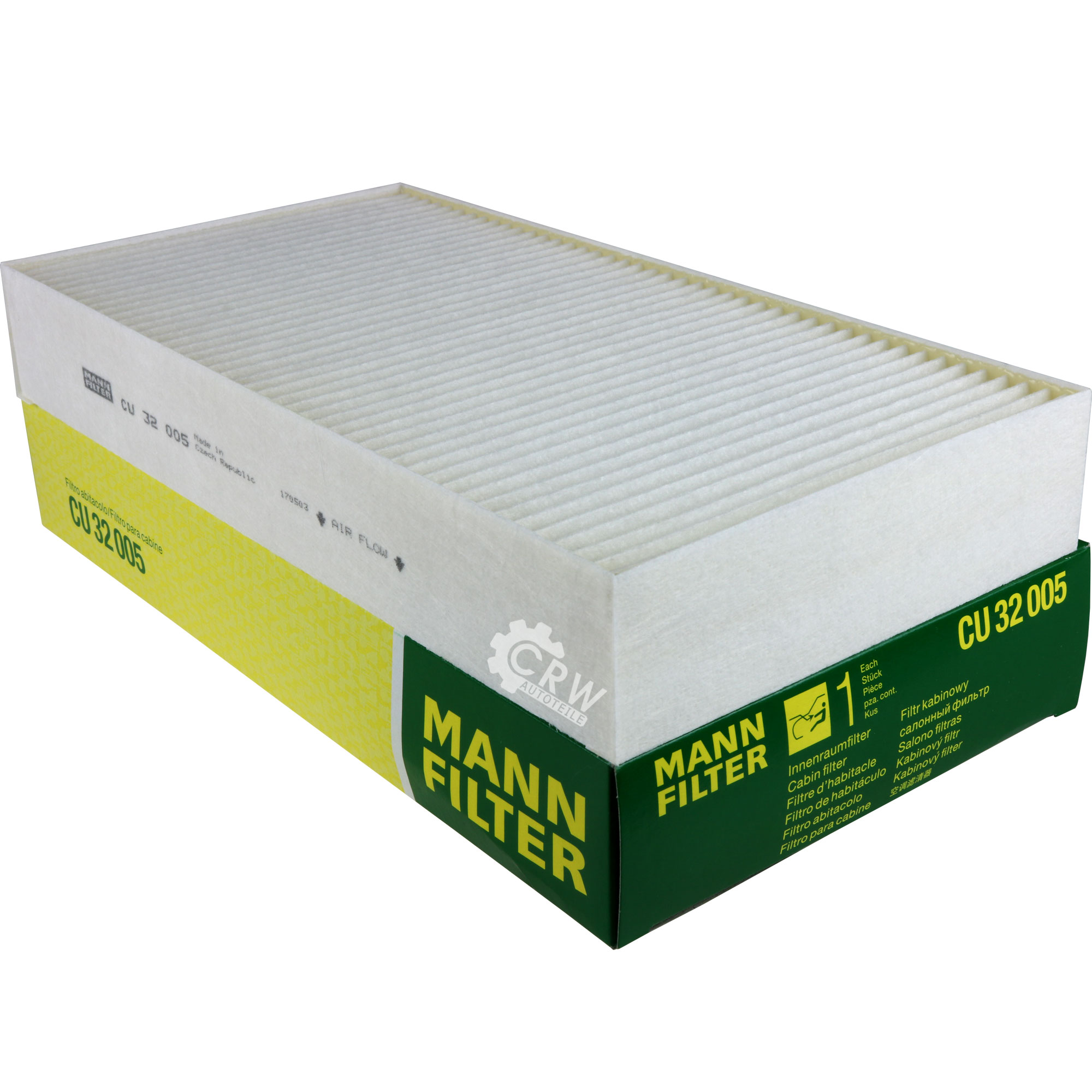 MANN-FILTER Filter Innenraumluft Pollenfilter Innenraumfilter CU 32 005