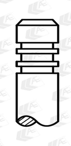 AE Einlassventil Chrom-Siliziumstahl 100.6 mm passend für VW Polo Touran