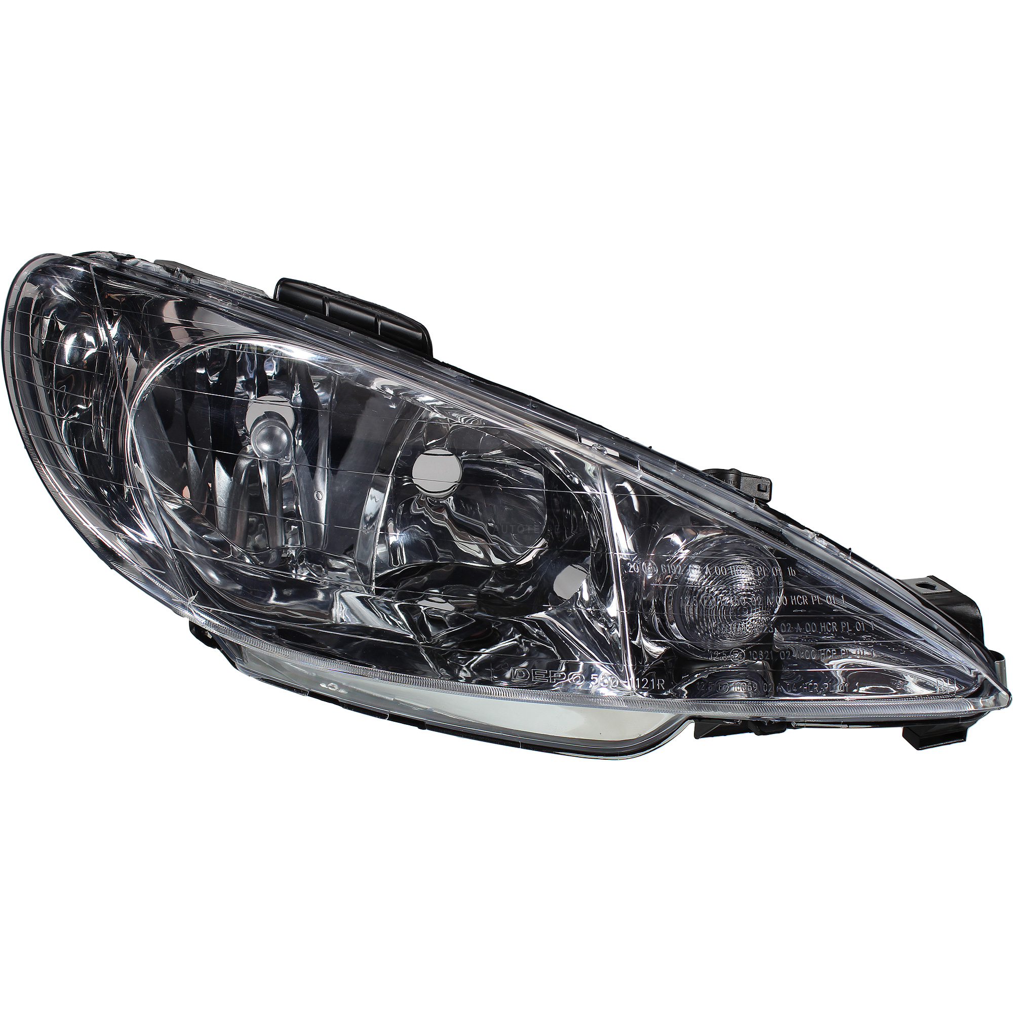 ALKAR Scheinwerfer rechts Halogen für Peugeot 206 CC 2D 1.6 16V 2.0 S16