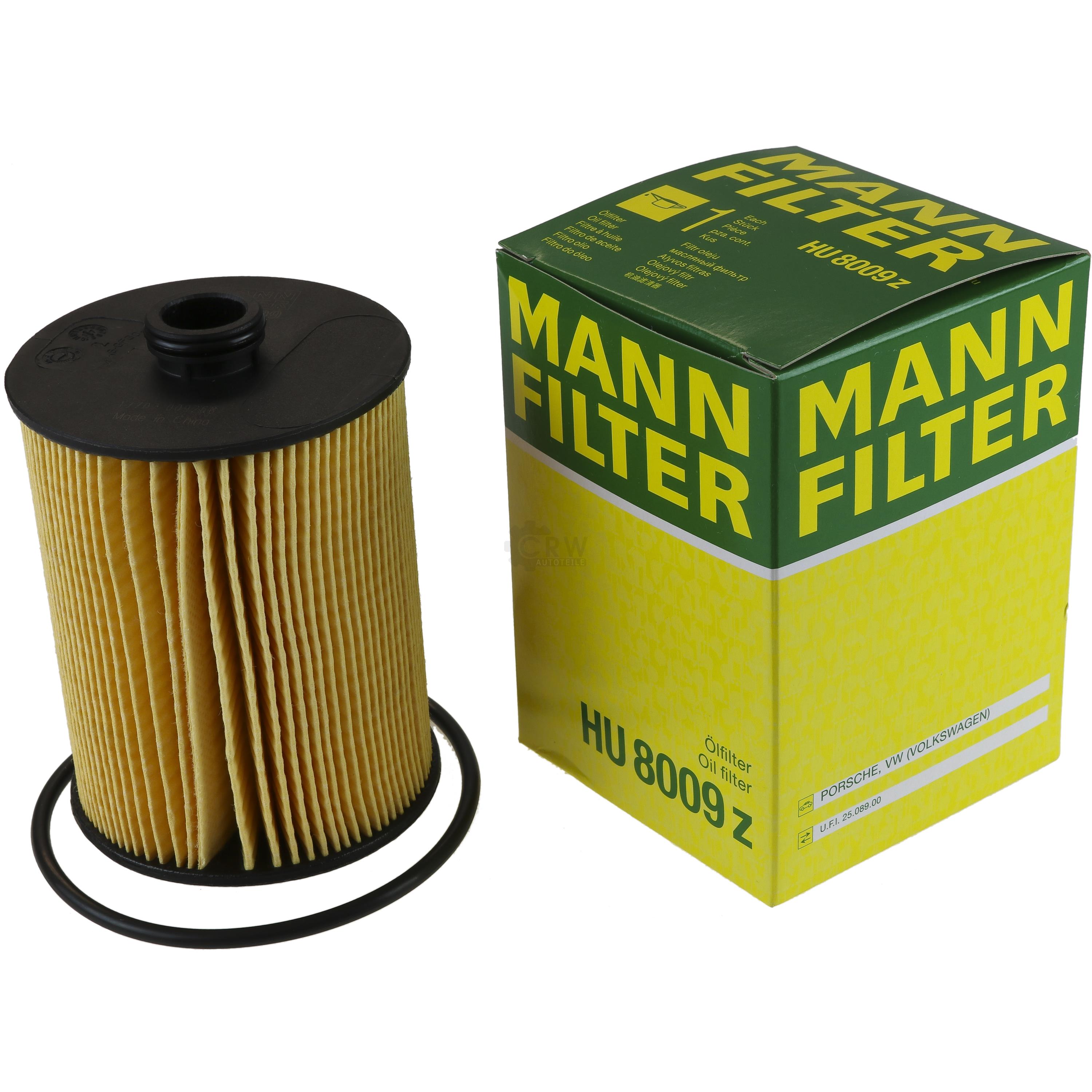 MANN-FILTER Ölfilter HU 8009 z Oil Filter
