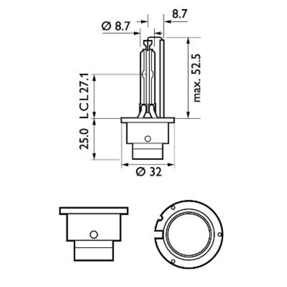 PHILIPS Glühlampe, Fernscheinwerfer