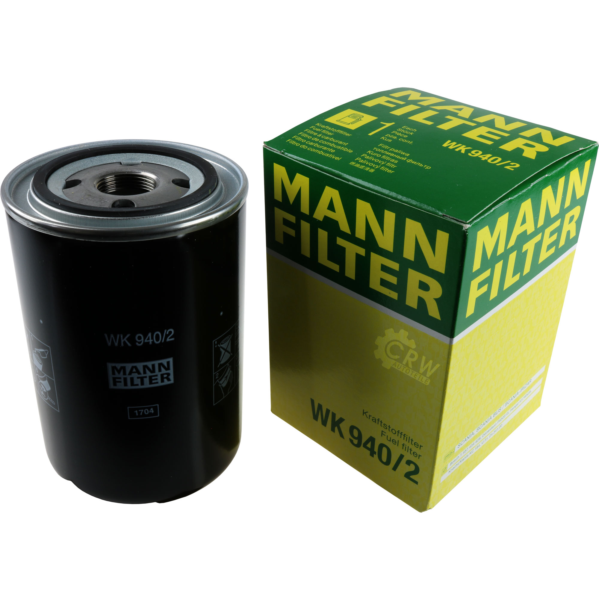 MANN-FILTER Kraftstofffilter WK 940/2 Fuel Filter