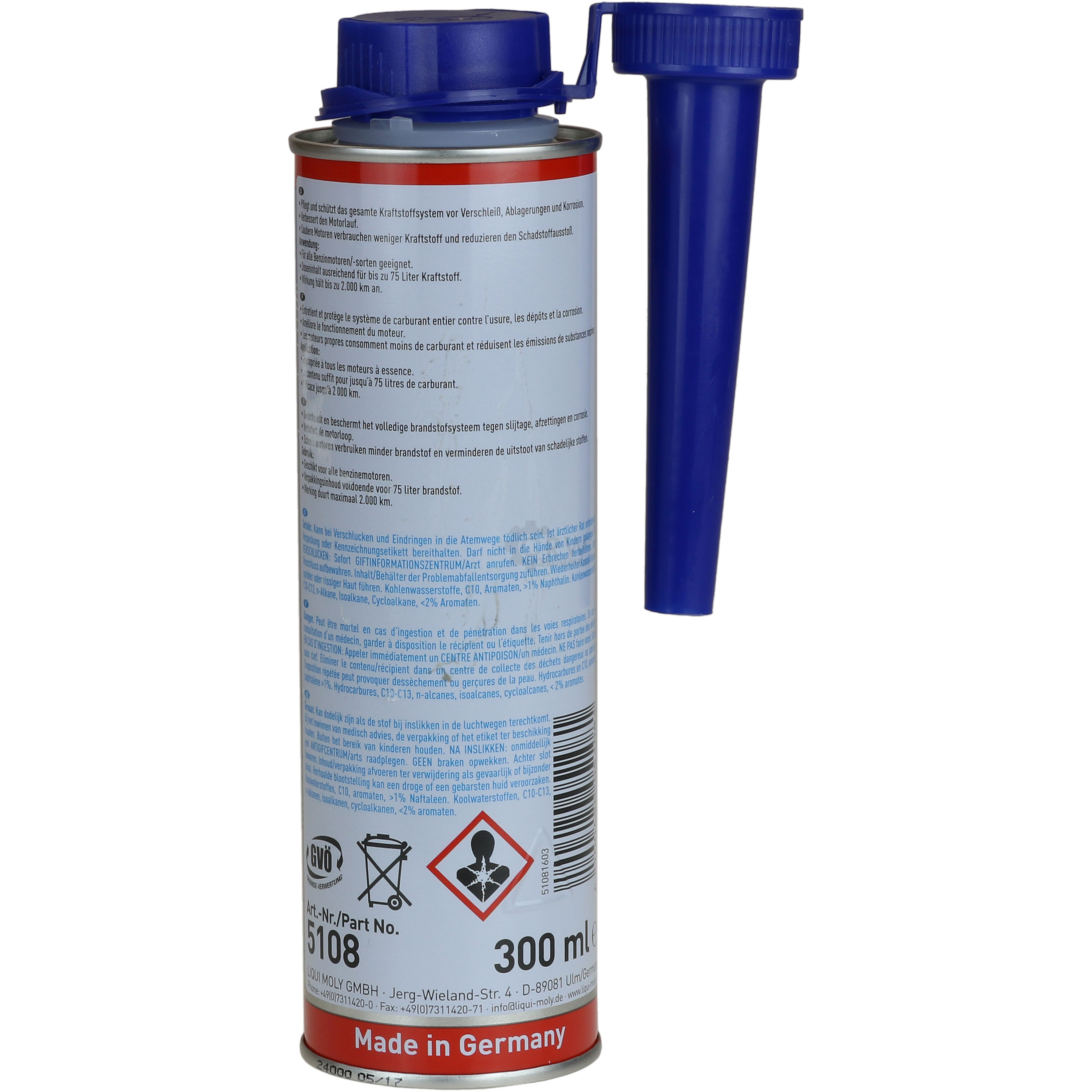 LIQUI MOLY Pro-Line DrosselklappenReiniger MotorClean Benzin-System-Pflege