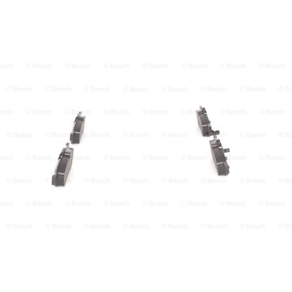 BOSCH Satz Bremsbeläge + Bremsscheiben Voll hinten für Toyota Yaris NHP13 