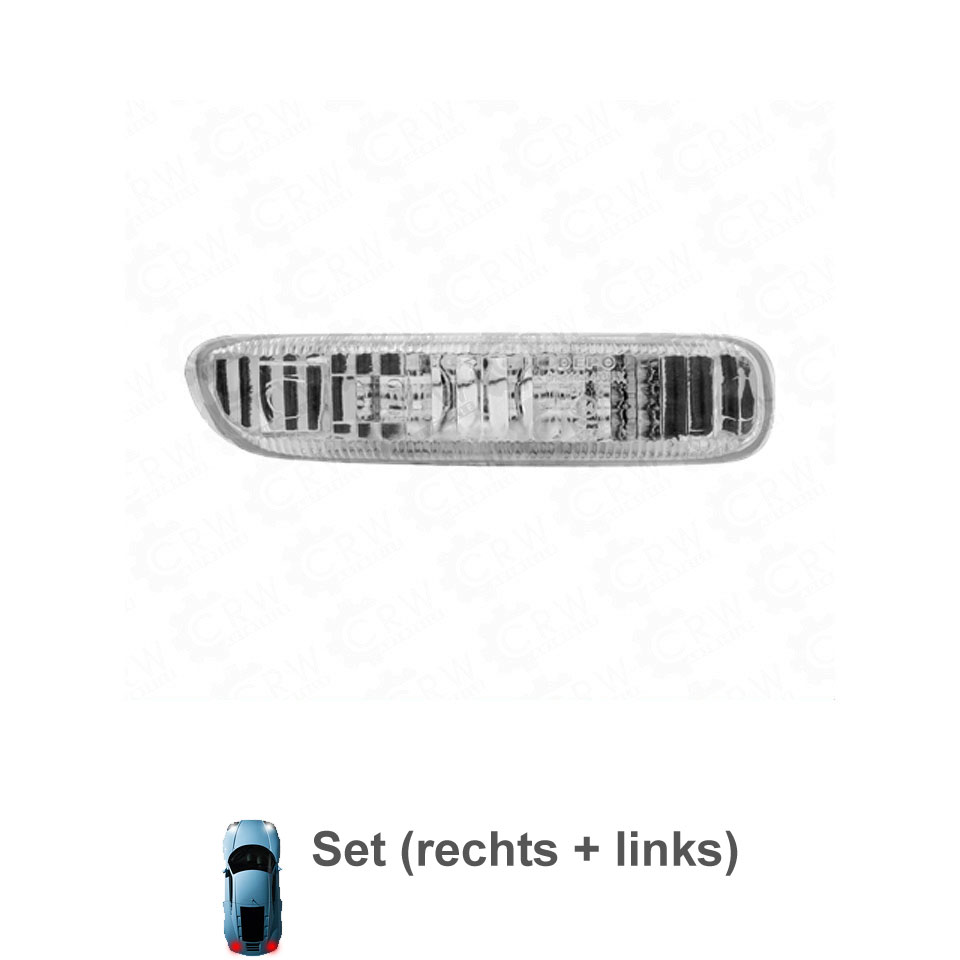 Seitenblinker Blinker für BMW E46 98-01 chrome 1018093