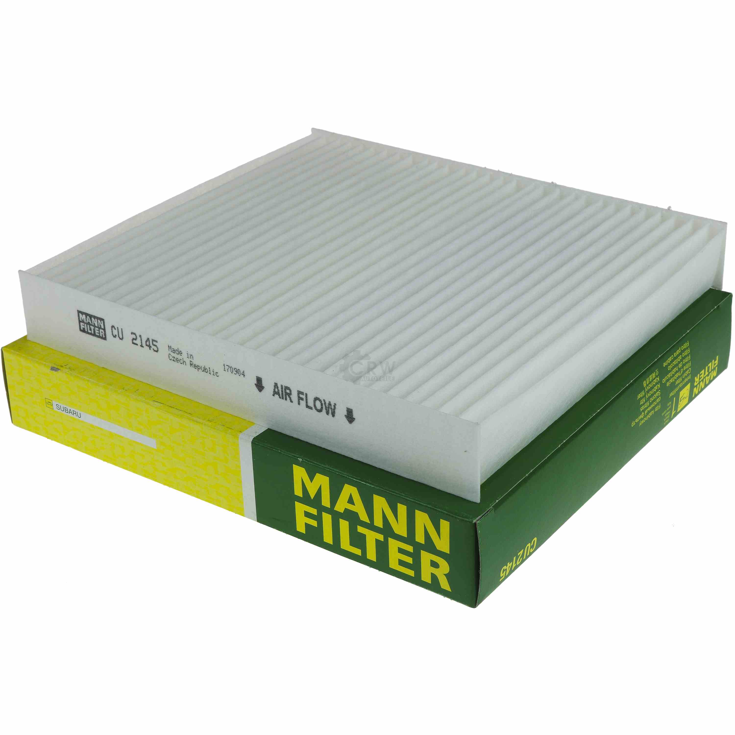 MANN-FILTER Innenraumfilter Pollenfilter CU 2145