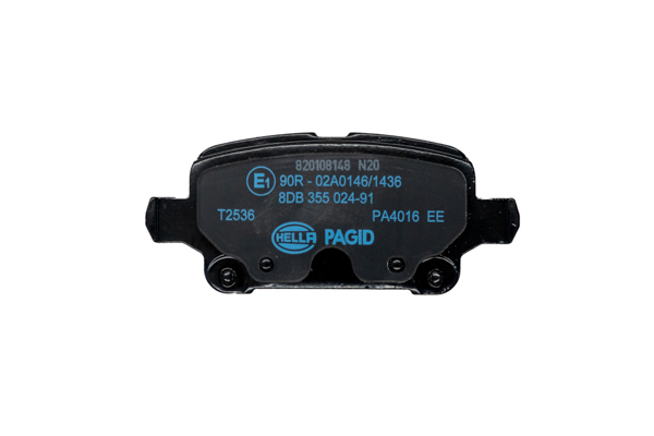 HELLA PAGID Bremsbeläge Bremsbelegsatz hinten passend für Opel Astra K