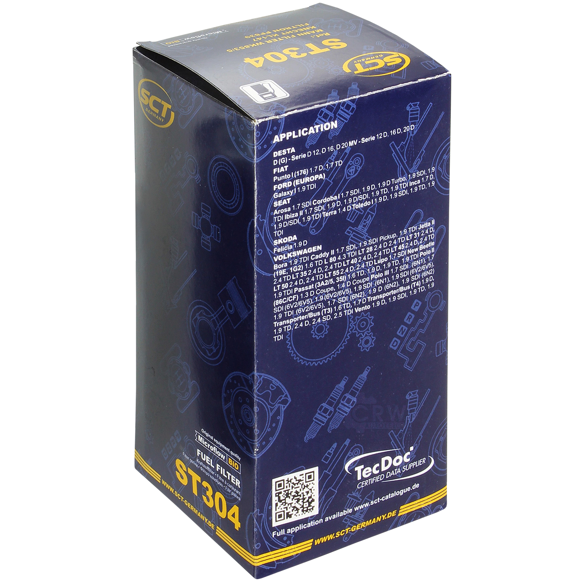 Kraftstofffilter für VW Transporter IV Bus 70XB 70XC 7DB 7DW