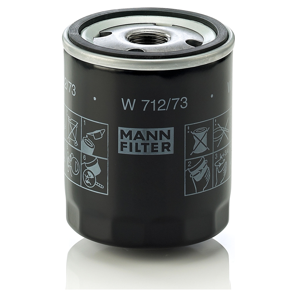 MANN-FILTER W 712/73 Ölfilter für Mazda MX-5 III NC CR19 CW GH