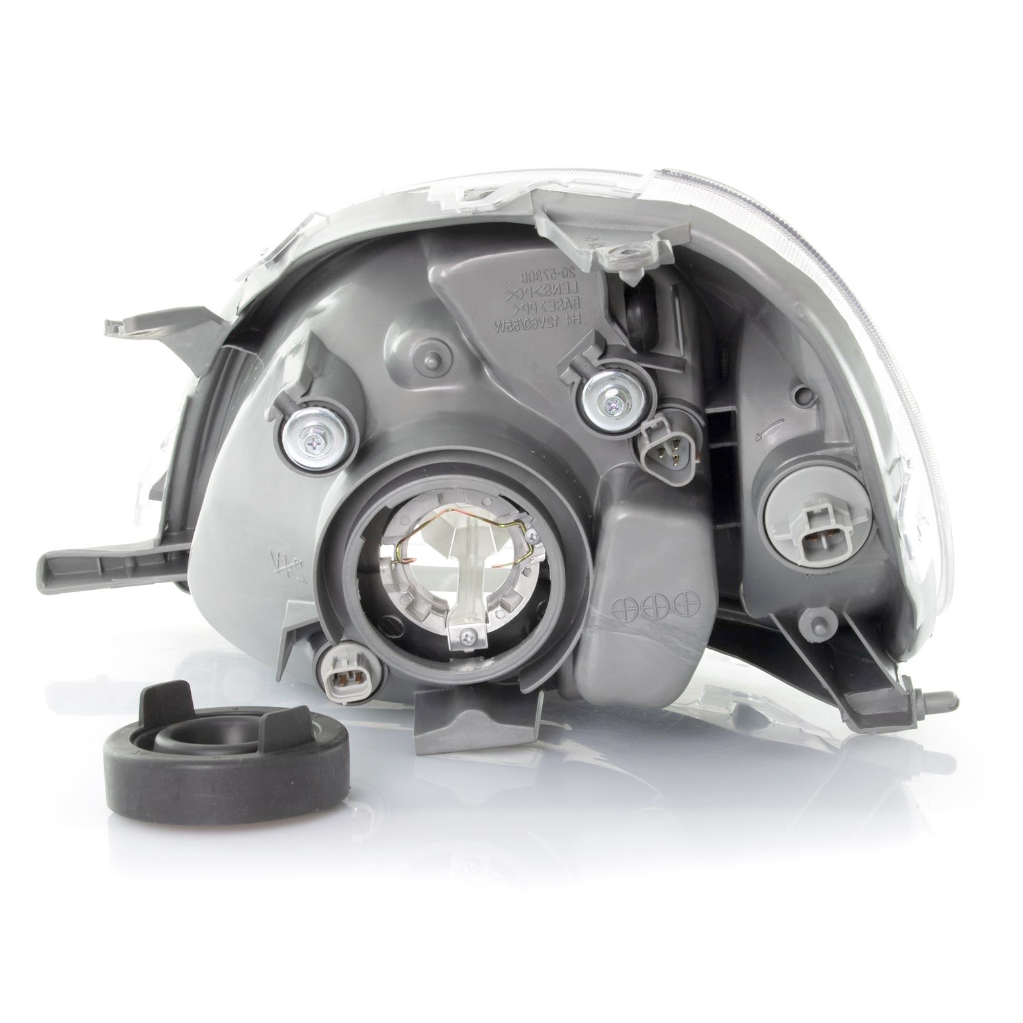 Scheinwerfer rechts für Toyota YARIS SCP1_ NLP1_ NCP1_ 04.99-09.05 H4 mit Motor