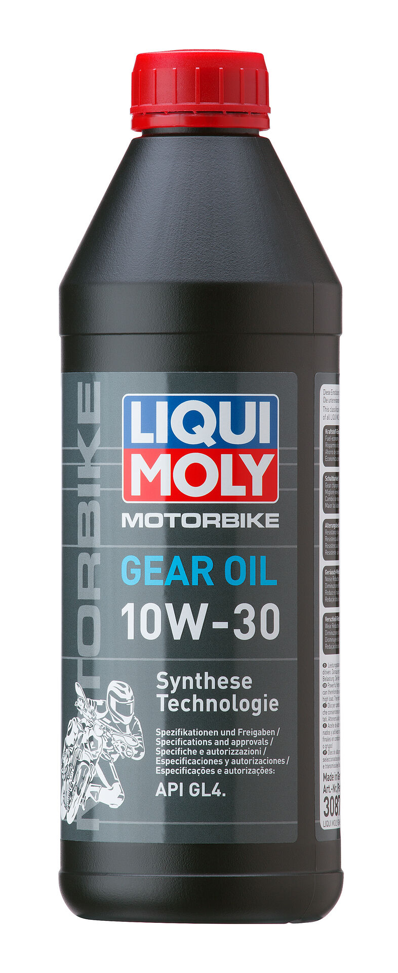 Liqui Moly Motorbike Gear Oil 10W-30 Motorrad Getriebeöl API GL4 1L