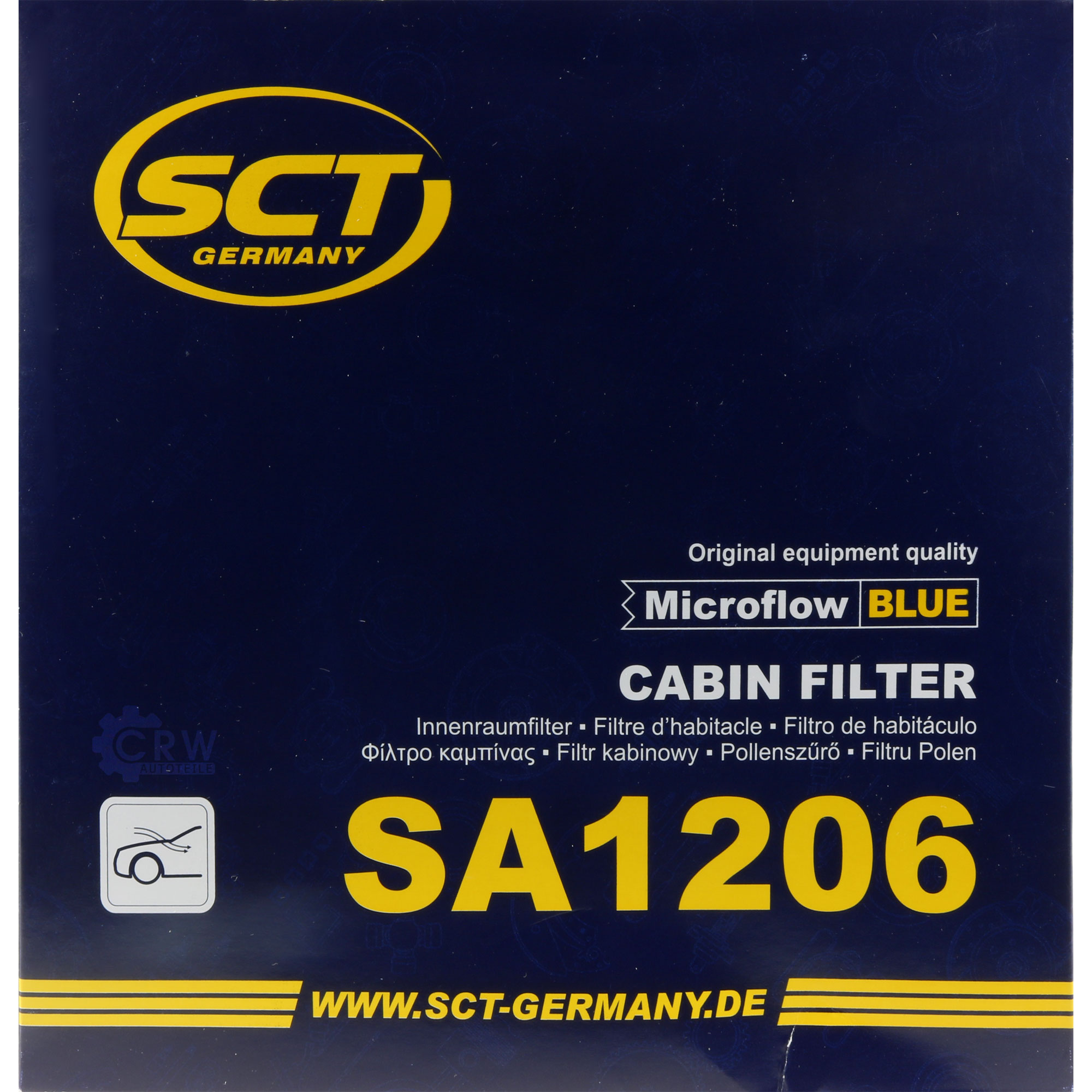 Filter Innenraumluft SA 1206 für Renault Scénic II JM0/1_ Grand