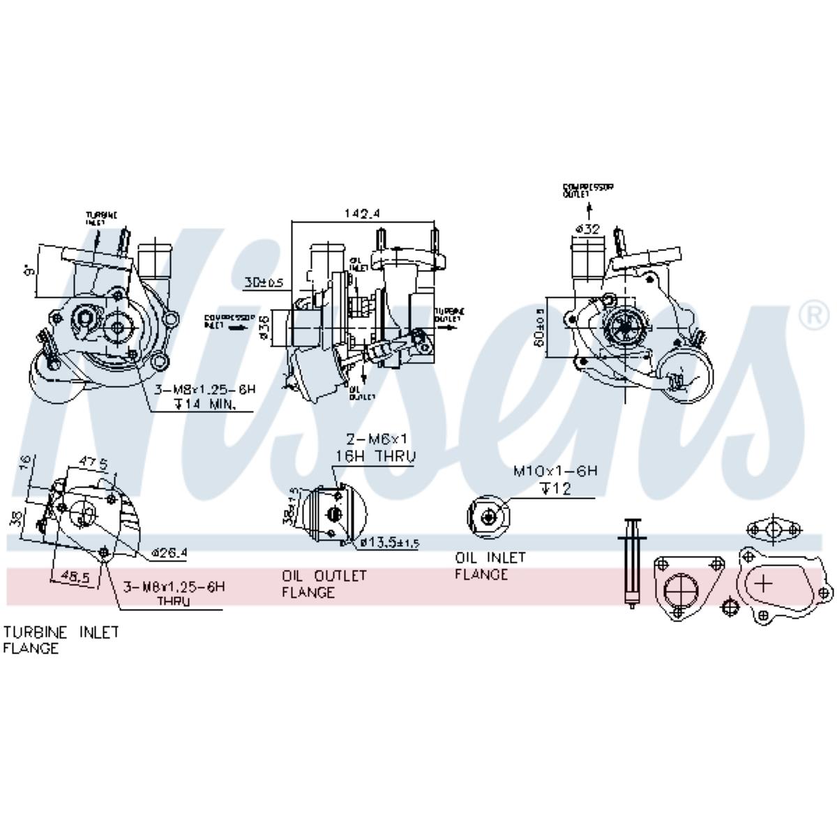 Lader Aufladung 93134 für Suzuki Swift III MZ EZ Ignis II MH EX Opel Combo Tour Agila (A) A H00 F08 W5L