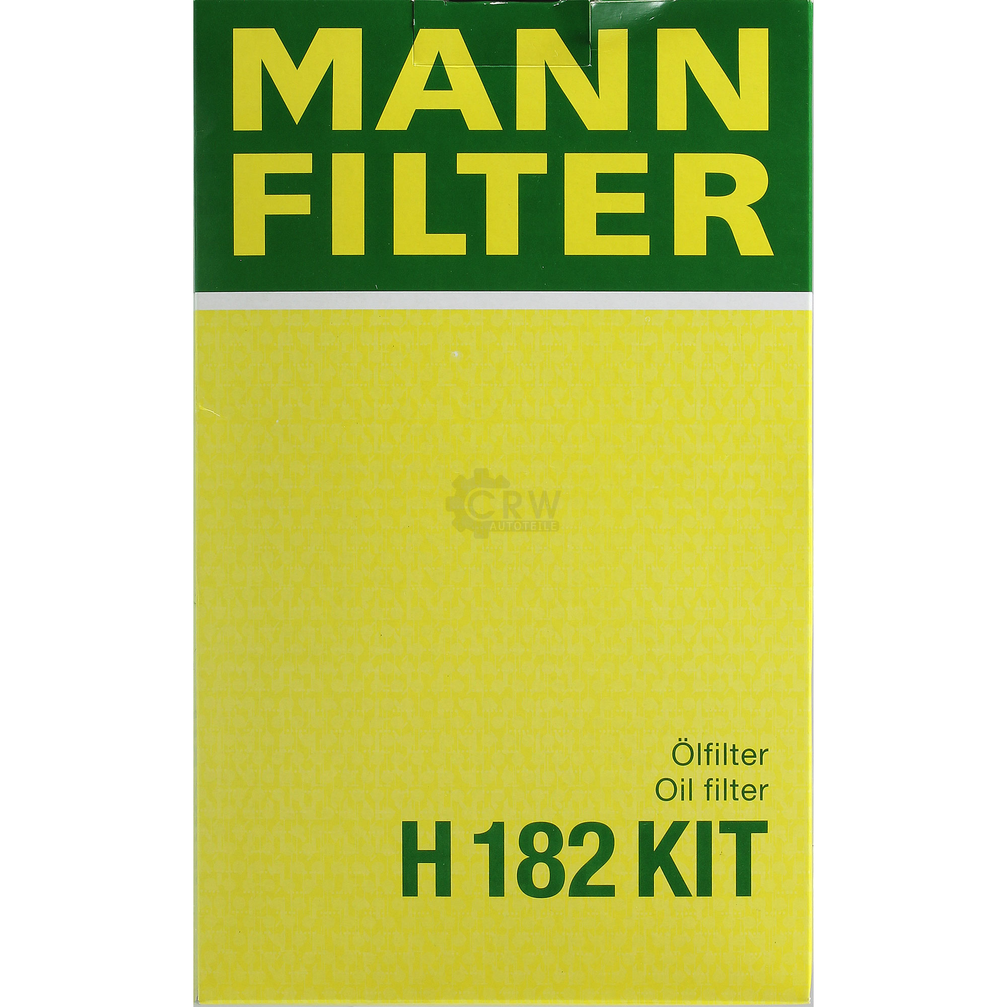 MANN-FILTER Getriebeölfilter für Automatikgetriebe H 182 KIT