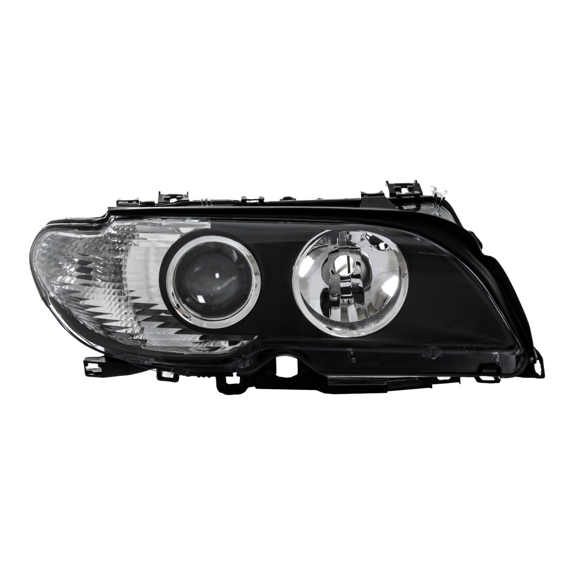Scheinwerfer Set für BMW  E46 Bj 03-06 Facelift Coupè Cabrio schwarz H7 1341391