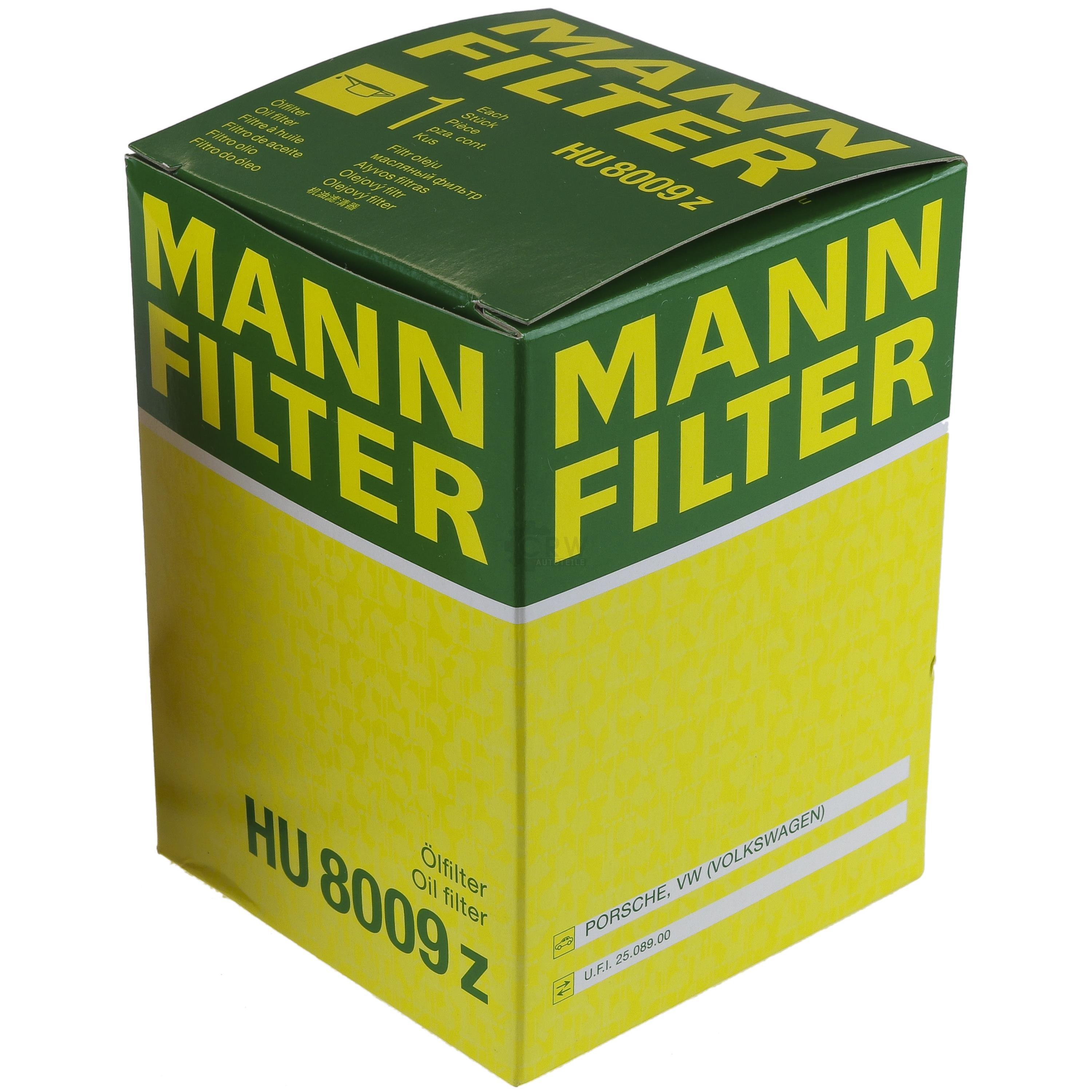 MANN-FILTER Ölfilter HU 8009 z Oil Filter