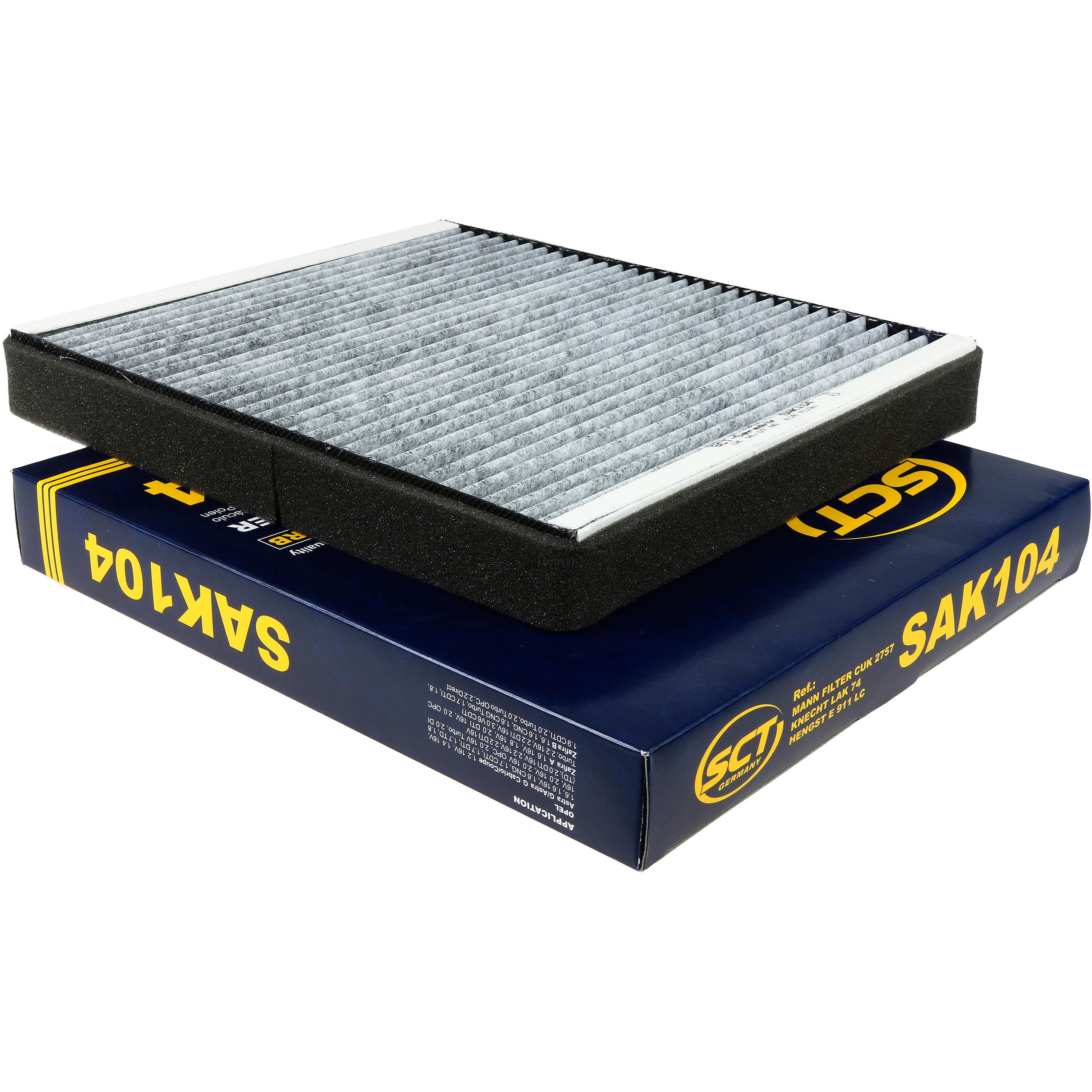 Filter Innenraumluft SAK 104 für Alpina D5 F10 Chevrolet Zafira F75 Astra G Coupe F07_ F67