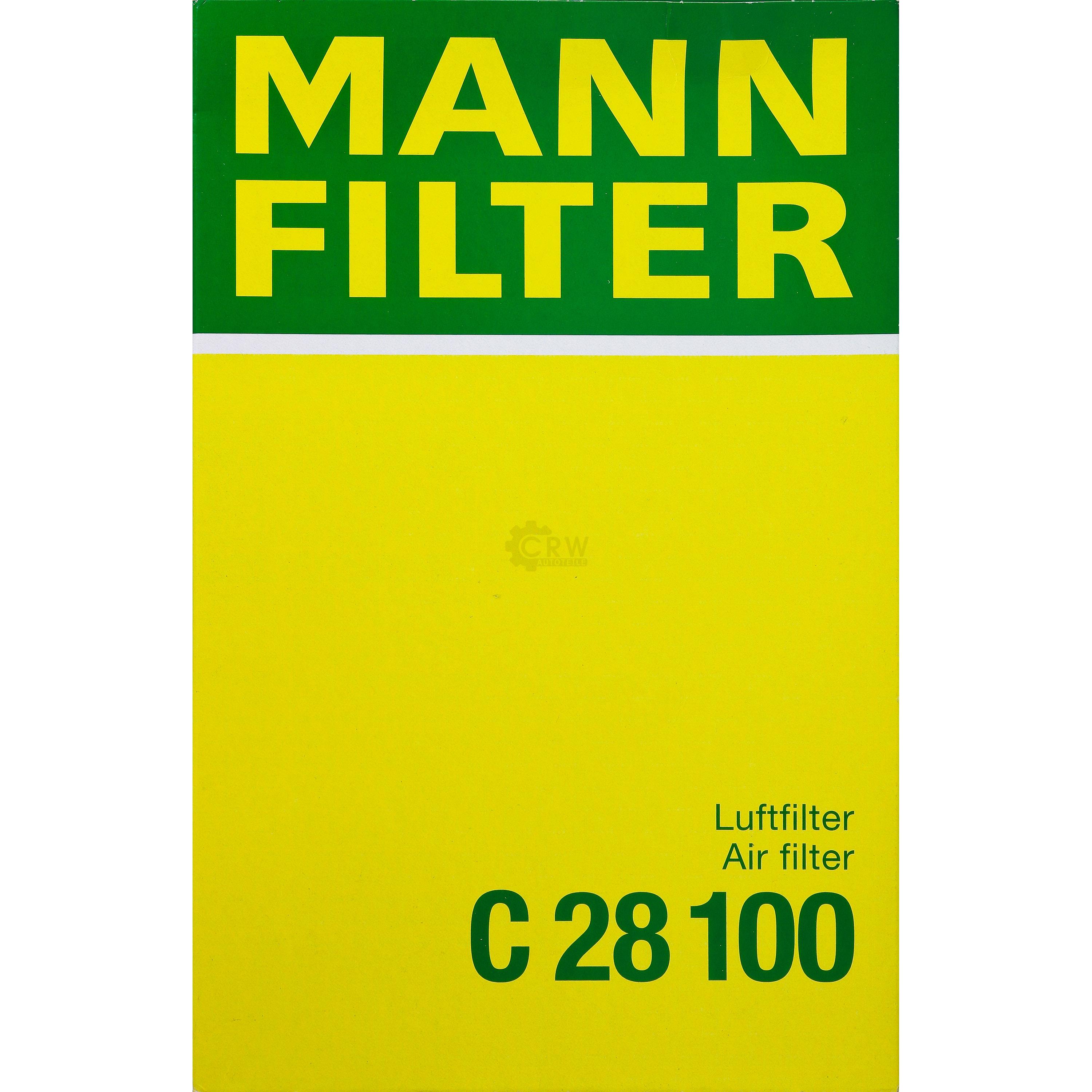 MANN-FILTER Luftfilter für Ford Transit Kasten FA_ _ 2.0 Di FD_ FB_ FS_