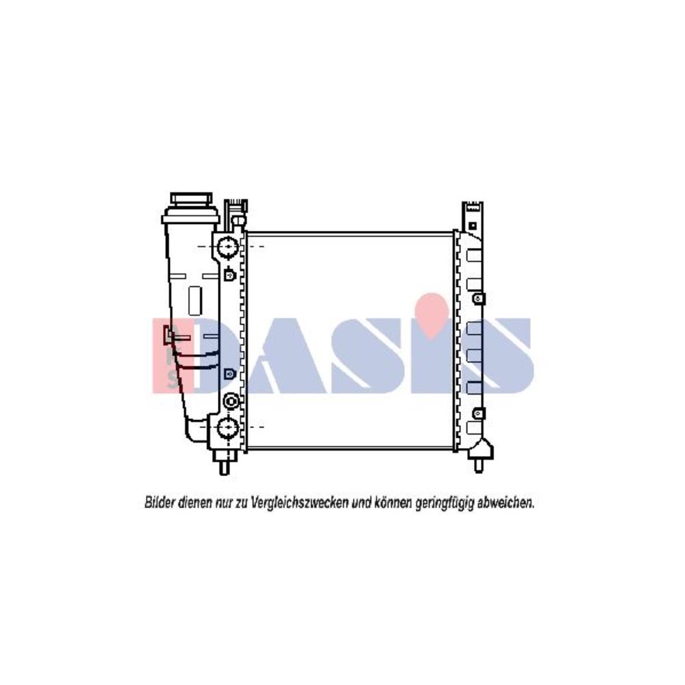 Wasserkühler Motorkühler mechanisch gefügt für Fiat Uno 146A/E 45 0.9