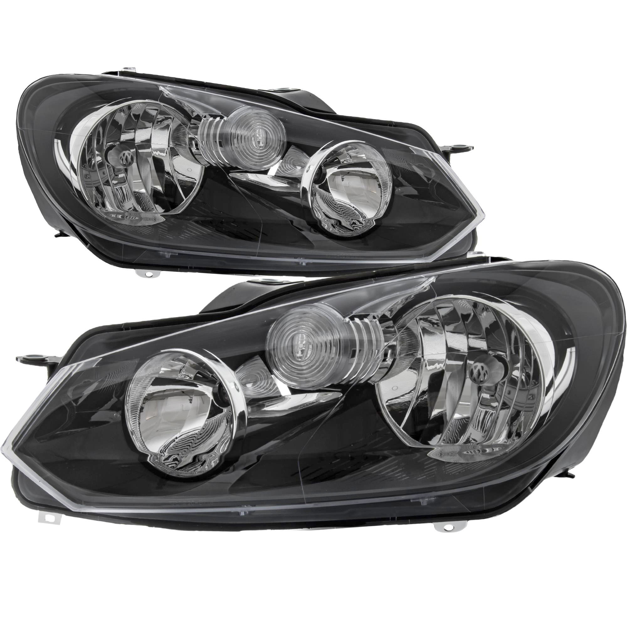 Scheinwerfer Set Satz für VW Golf VI 6 1K AJ5 Bj. 08-13 H7/H15 inkl Stellmotoren