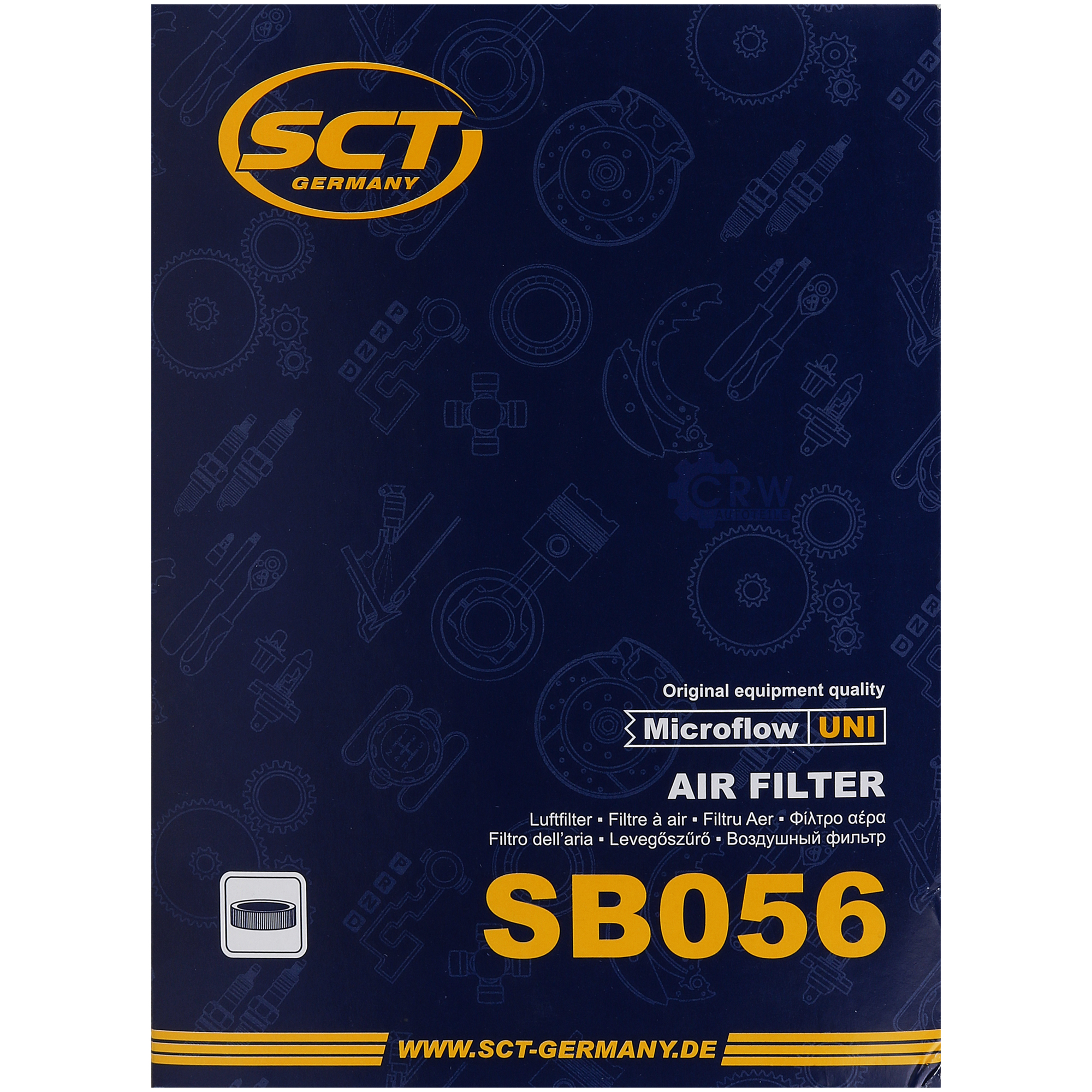 SCT Luftfilter Motorluftfilter SB 056 Air Filter