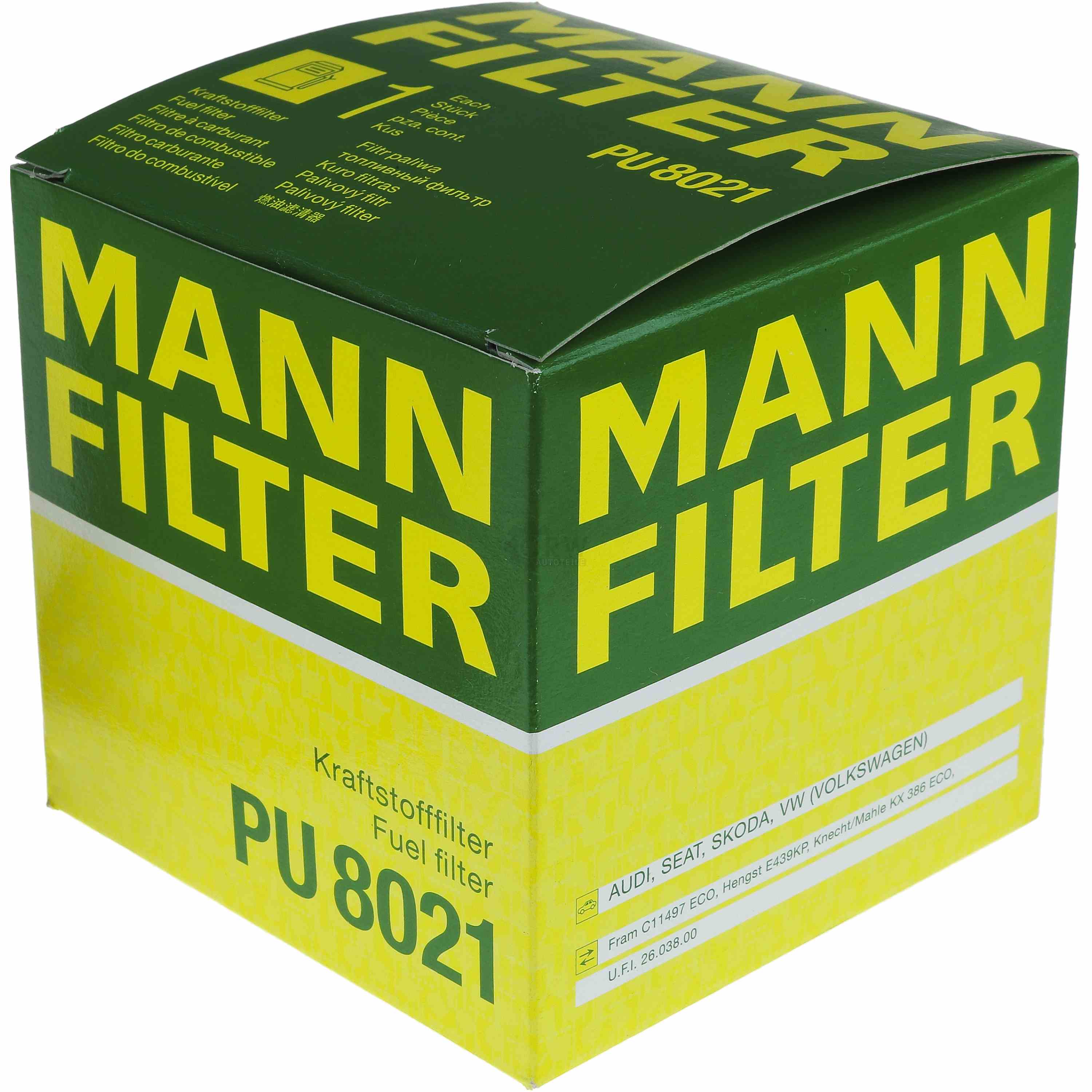 MANN-FILTER Kraftstofffilter PU 8021 Fuel Filter