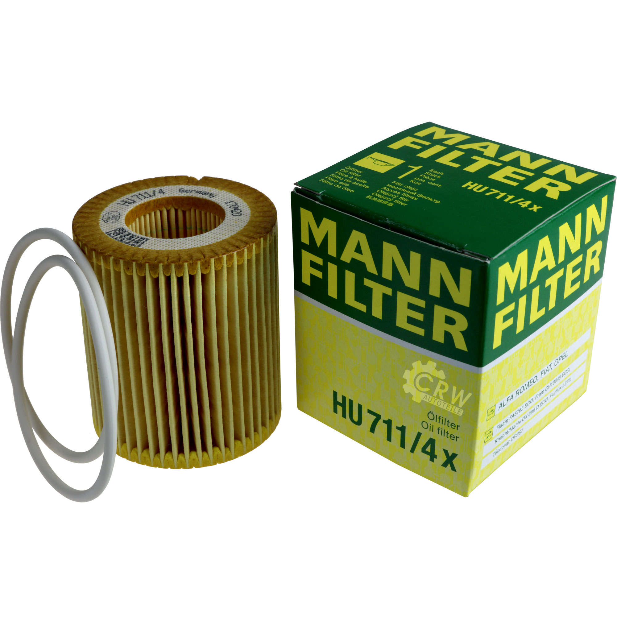 MANN-FILTER Ölfilter HU 711/4 x Oil Filter