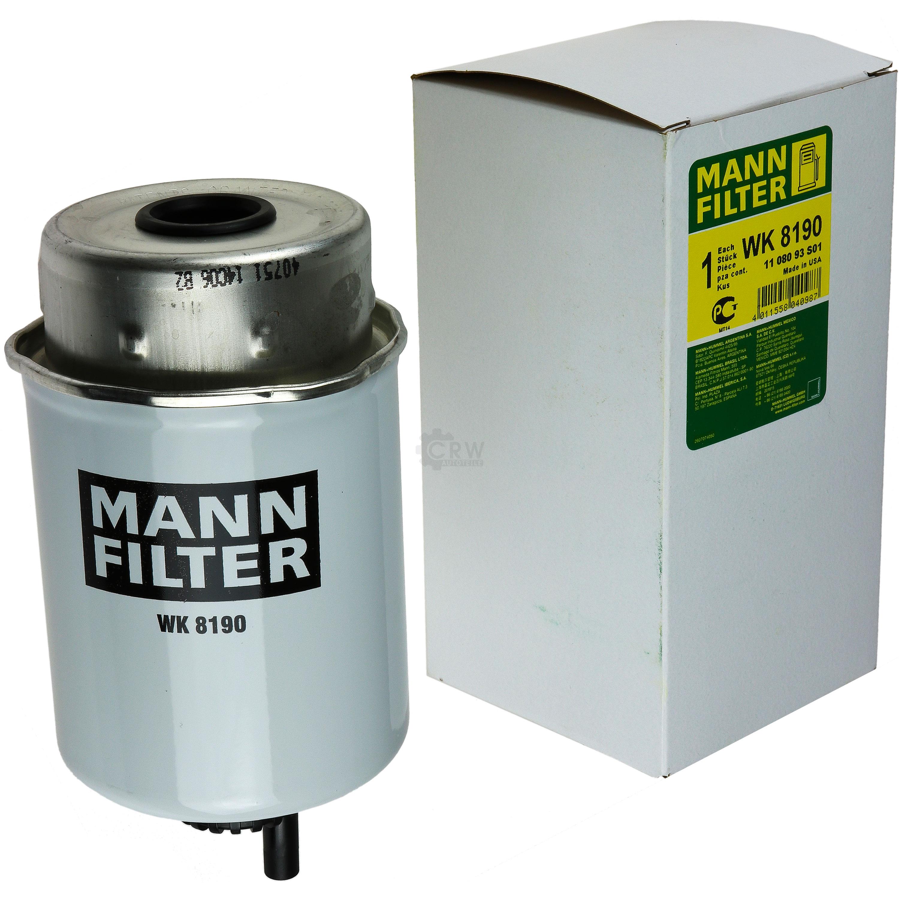 MANN-FILTER Kraftstofffilter WK 8190 Fuel Filter