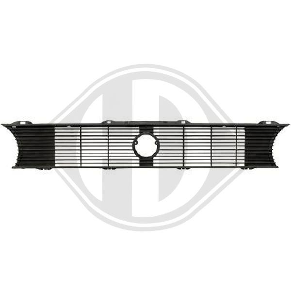 Kühlergrill Frontgrill Grill für VW Golf I schwarz 74-83 1004725