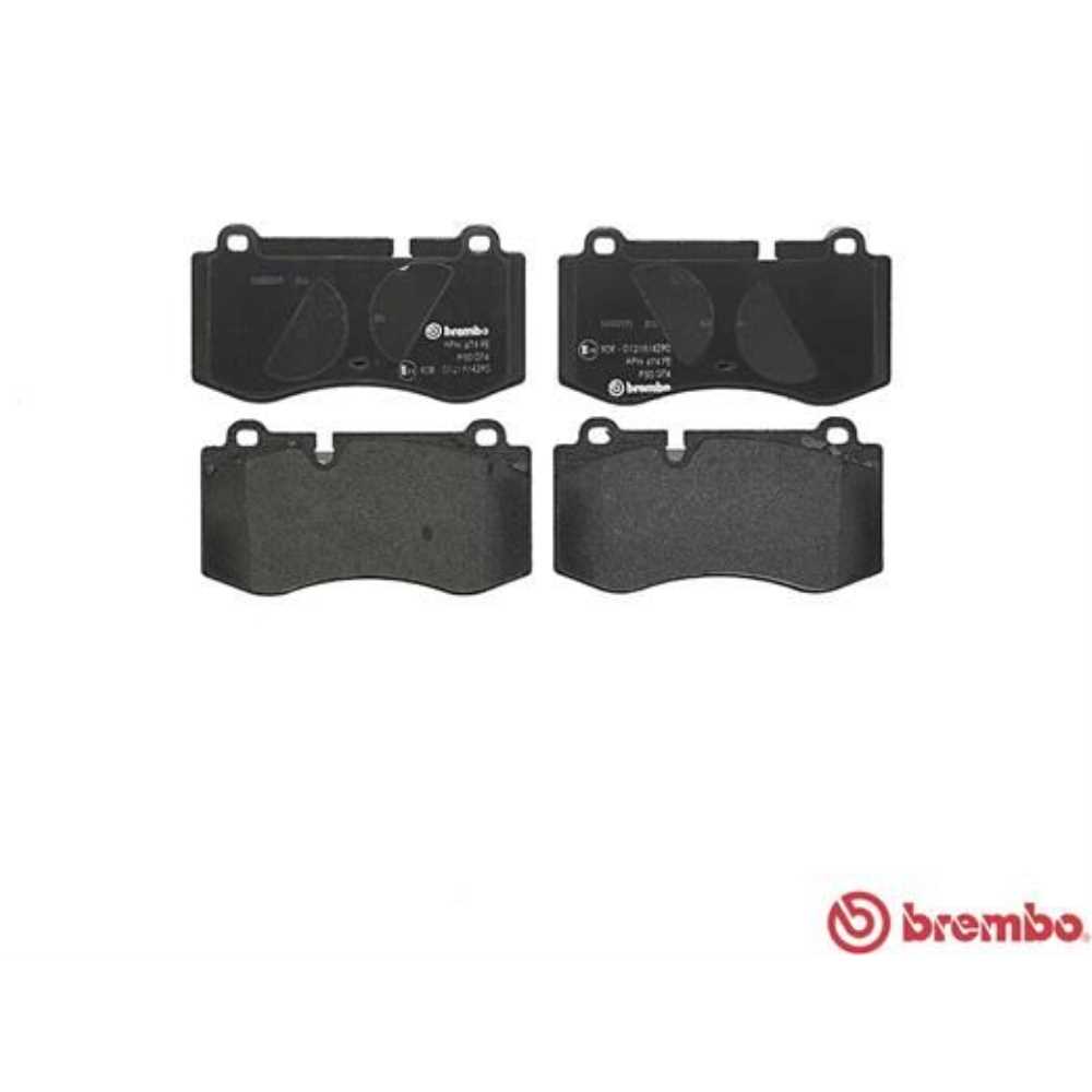 Brembo Set Bremsscheiben belüftet vorne + Bremsbeläge für Mercedes E-Klasse W211