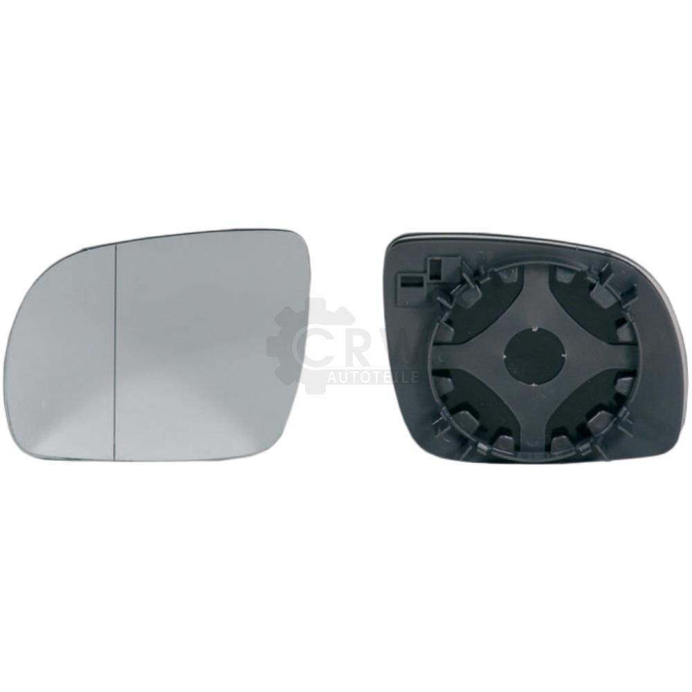 ALKAR Spiegelglas Außenspiegel links passend für VW Lupo 6X1 6E1 Arosa 6H
