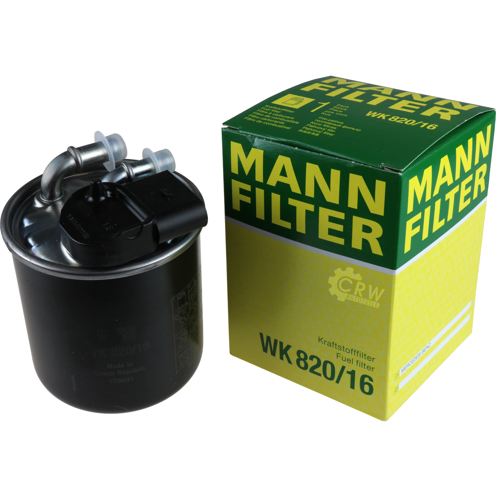 MANN Kraftstofffilter WK 820/16 Fuel Filter