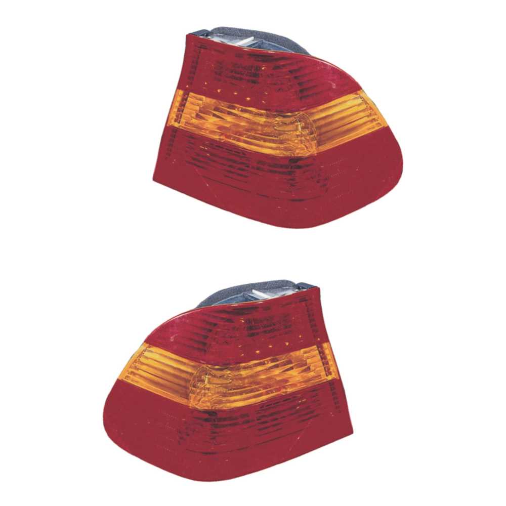 Rückleuchten Heckleuchten Set links & rechts rot für BMW 3er E46