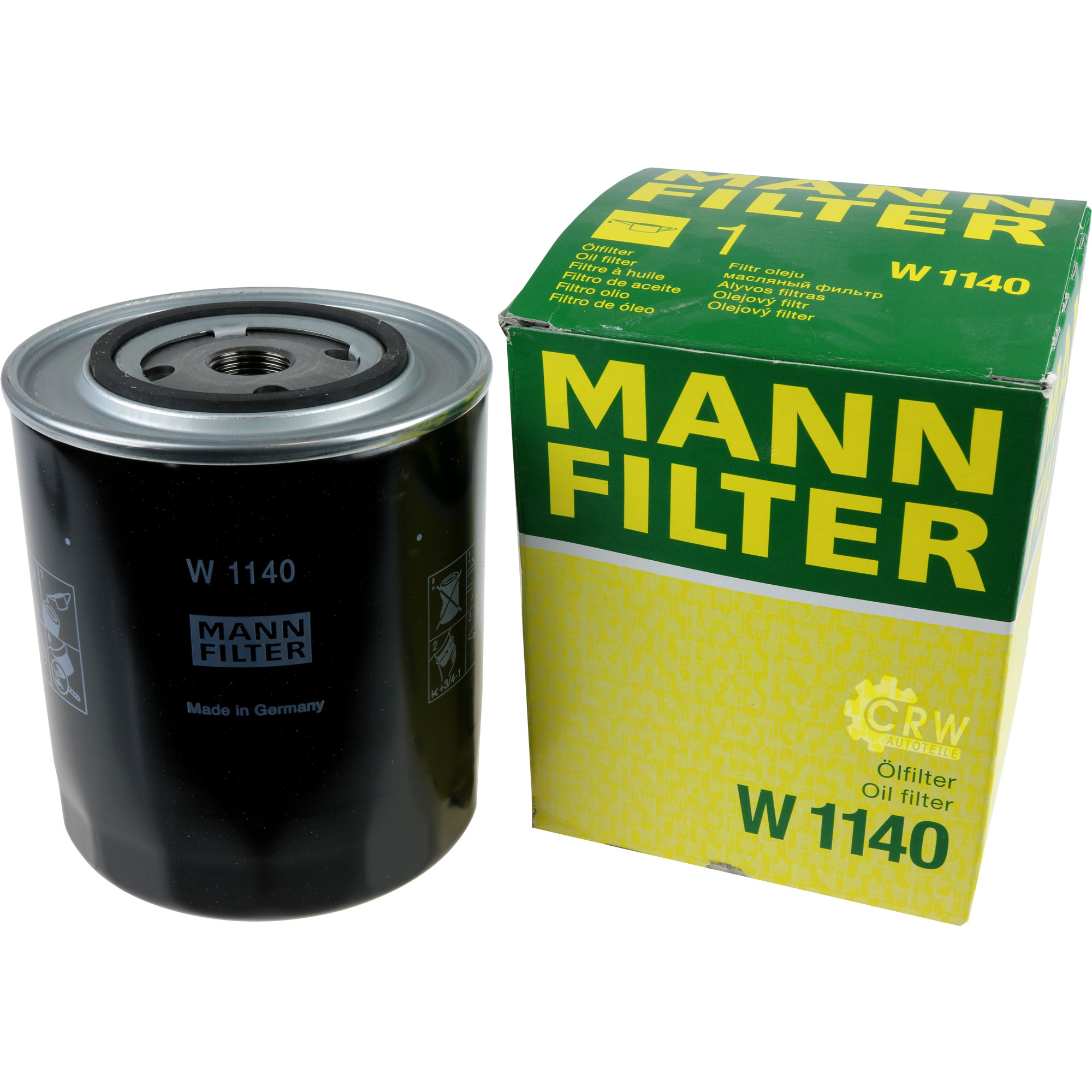 MANN Ölfilter für Arbeitshydraulik W 1140 Oil Filter
