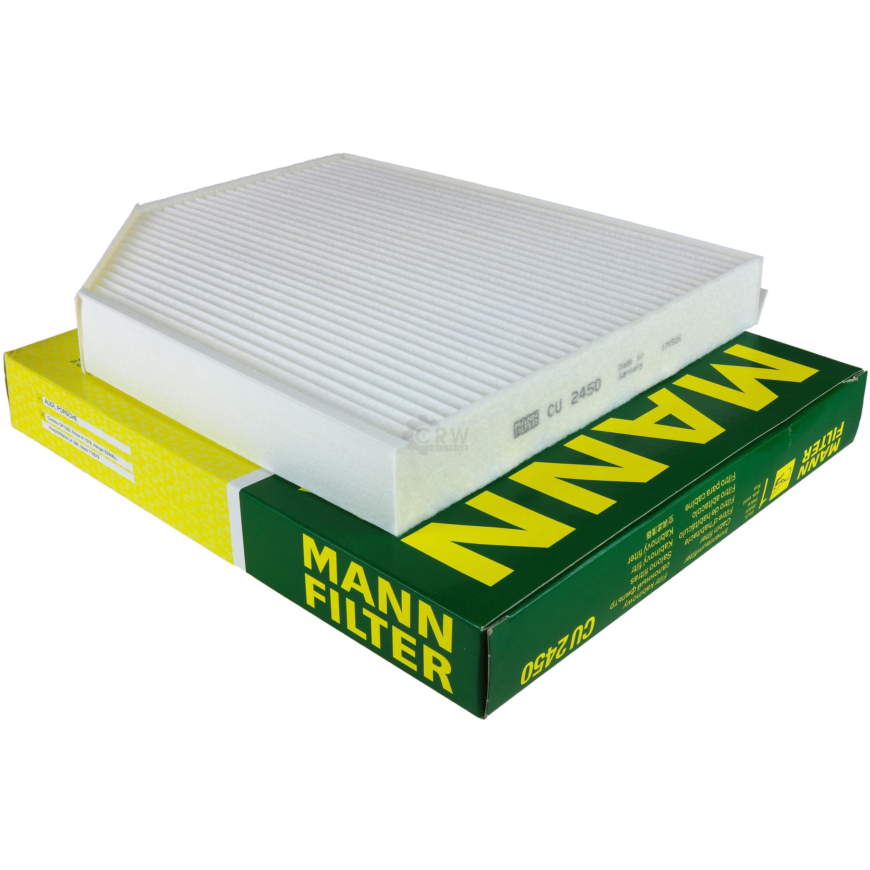 MANN-FILTER Innenraumfilter Pollenfilter CU 2450