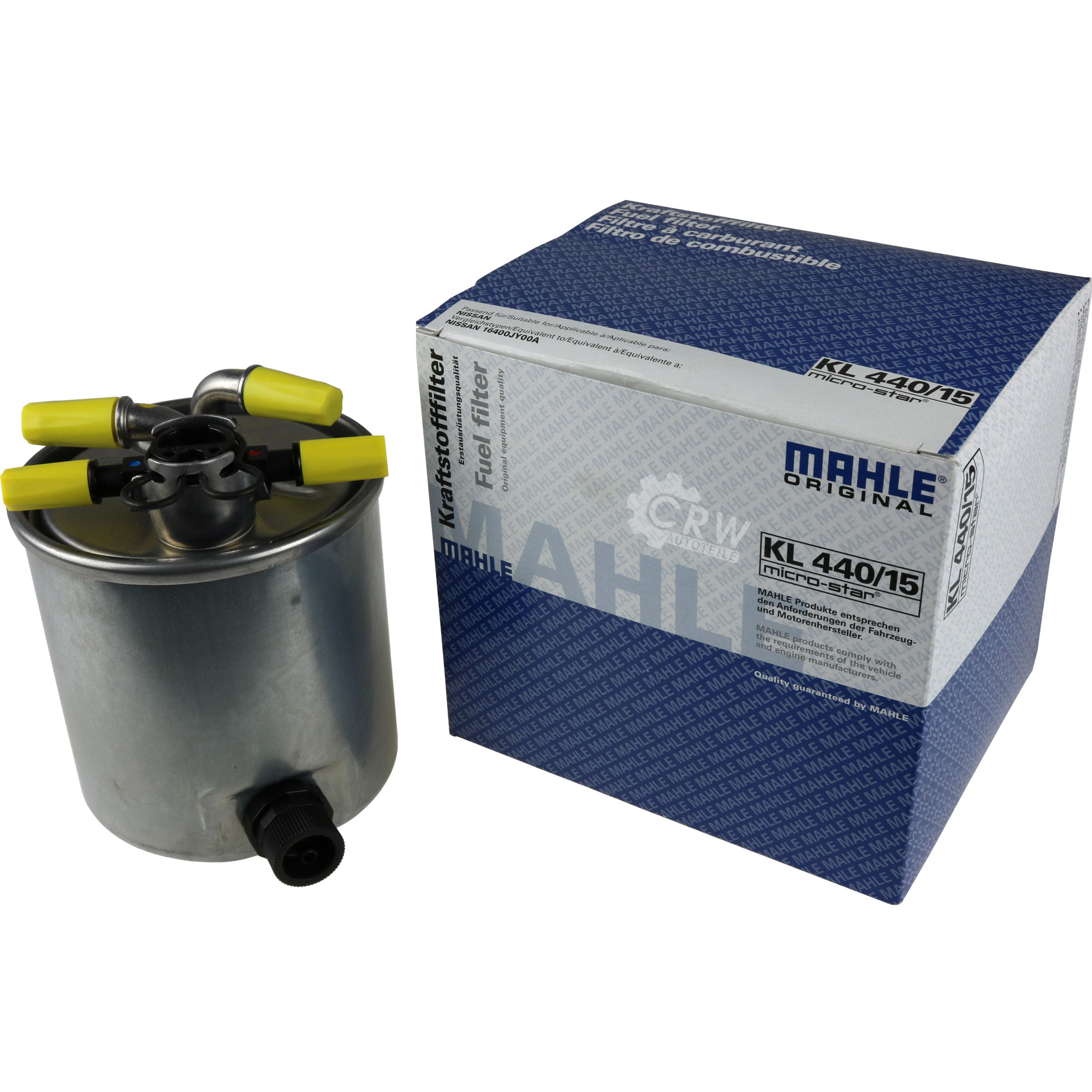 MAHLE / KNECHT Kraftstofffilter KL 440/15 Fuel Filter für Nissan Qashqai +2