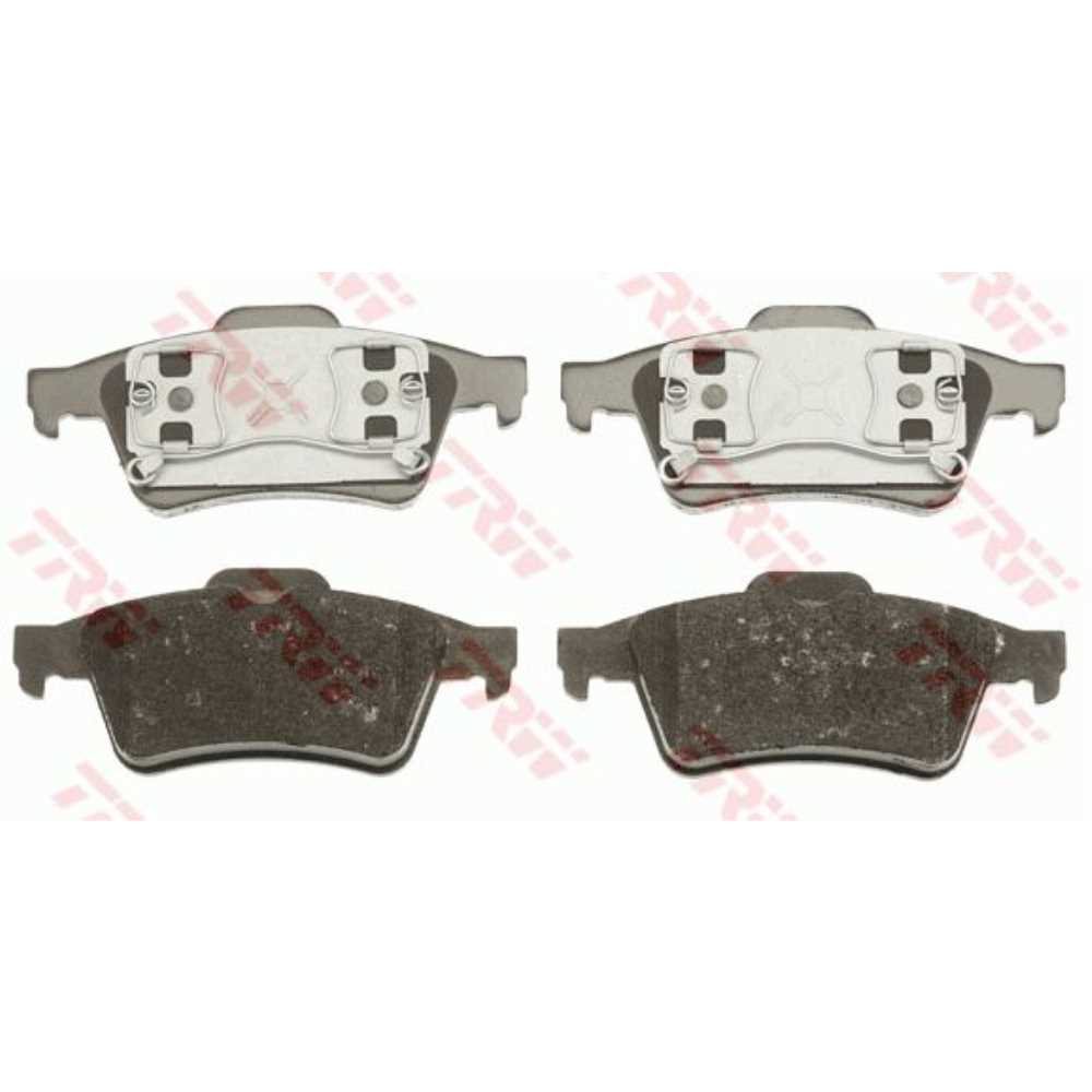 TRW Satz Bremsen Bremsscheiben Voll hinten + Bremsbeläge für Renault Laguna II