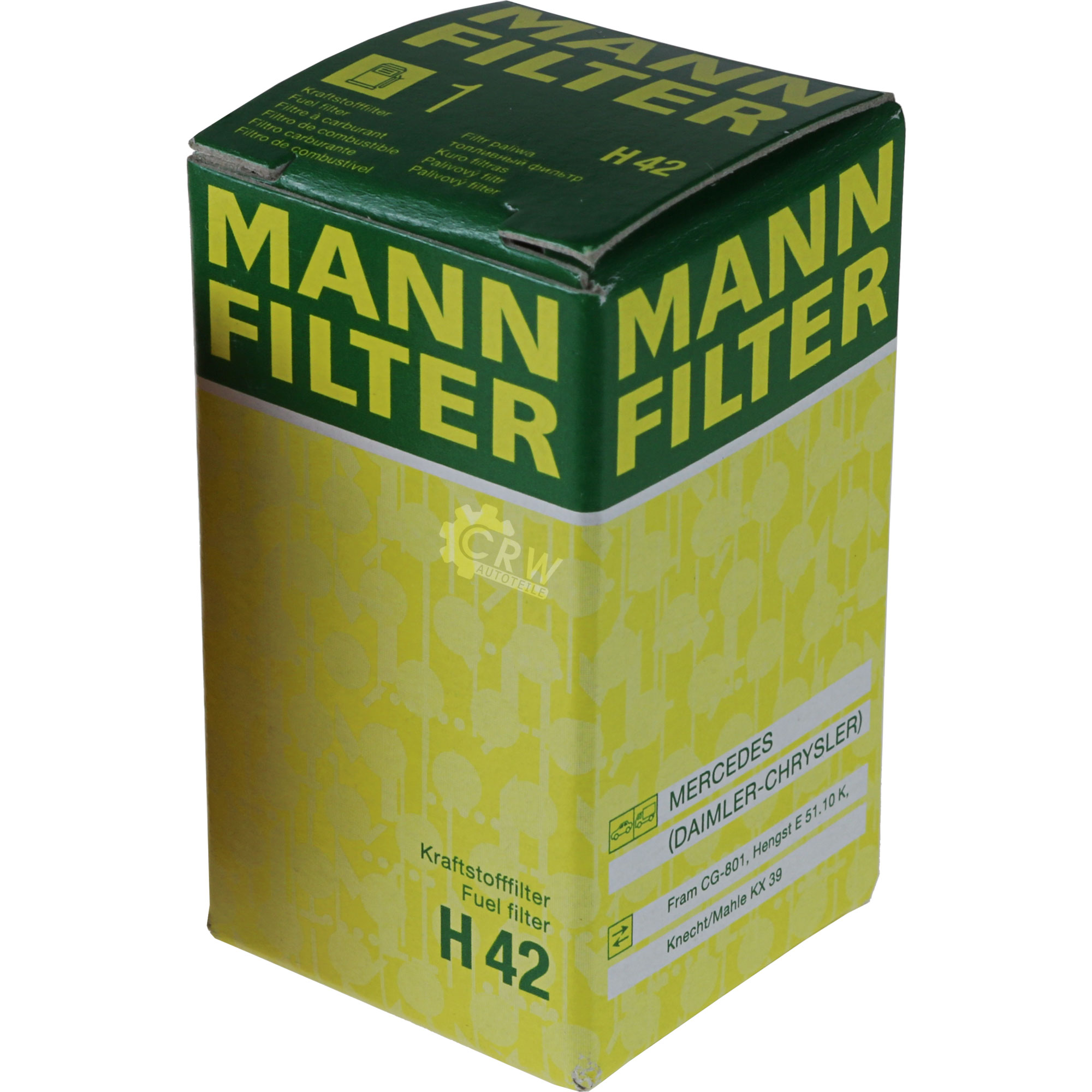 MANN-FILTER Kraftstofffilter H 42 Fuel Filter