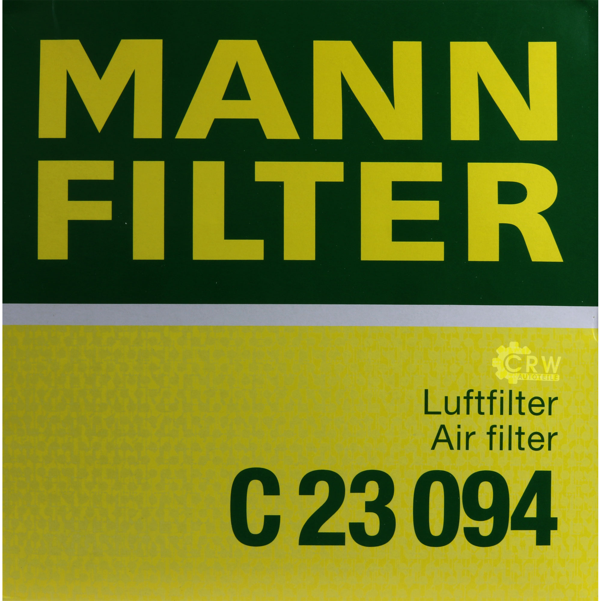 MANN-FILTER Luftfilter für Fiat Freemont 345_ 2.0 JTD 4x4