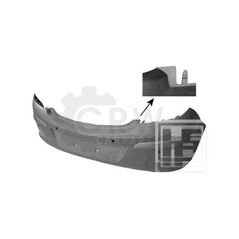 Stoßfänger Stoßstange hinten für Opel Corsa D grundiert 1304192