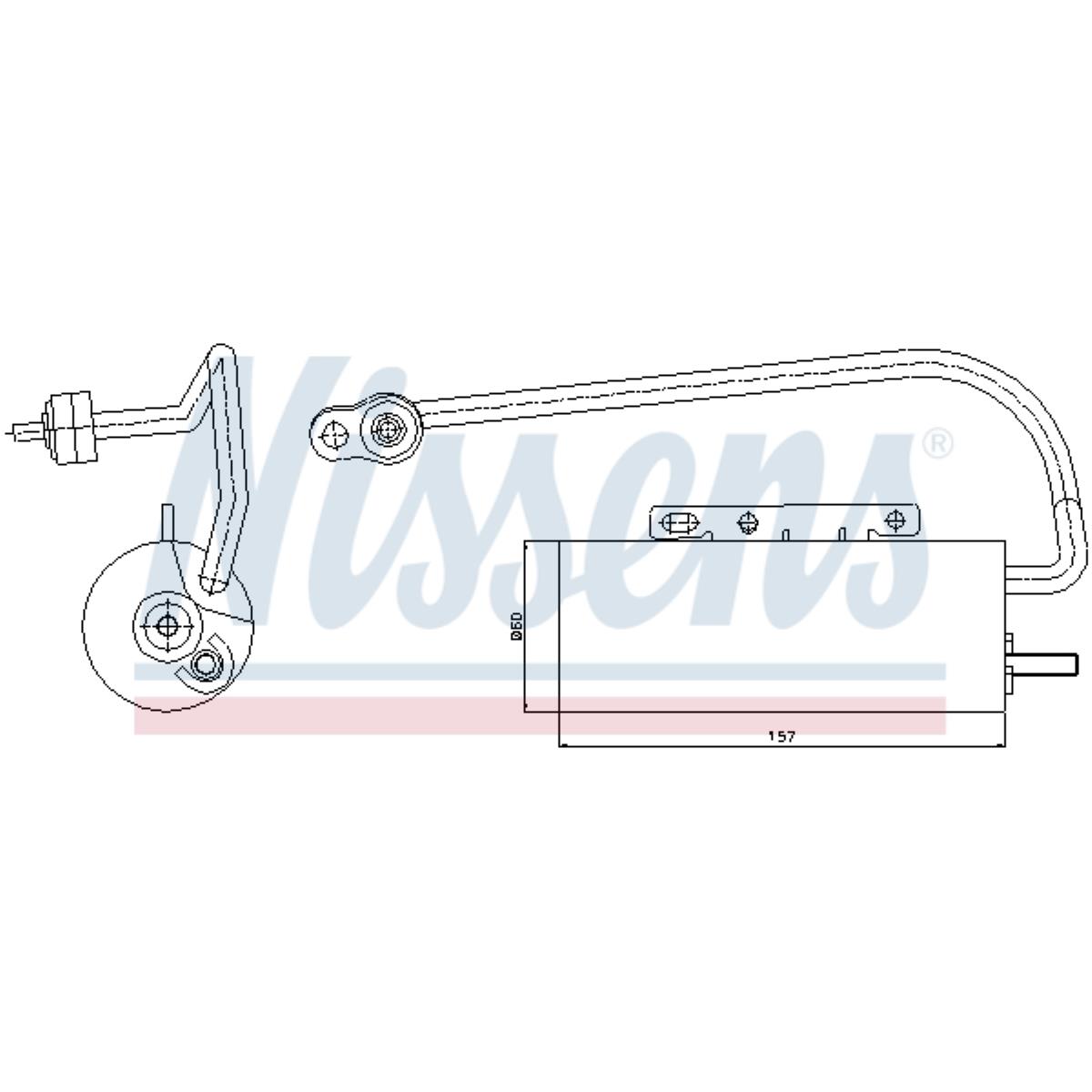 Trockner Klimaanlage Aluminium für Opel Vectra C Signum Saab 9-3 Cabriolet