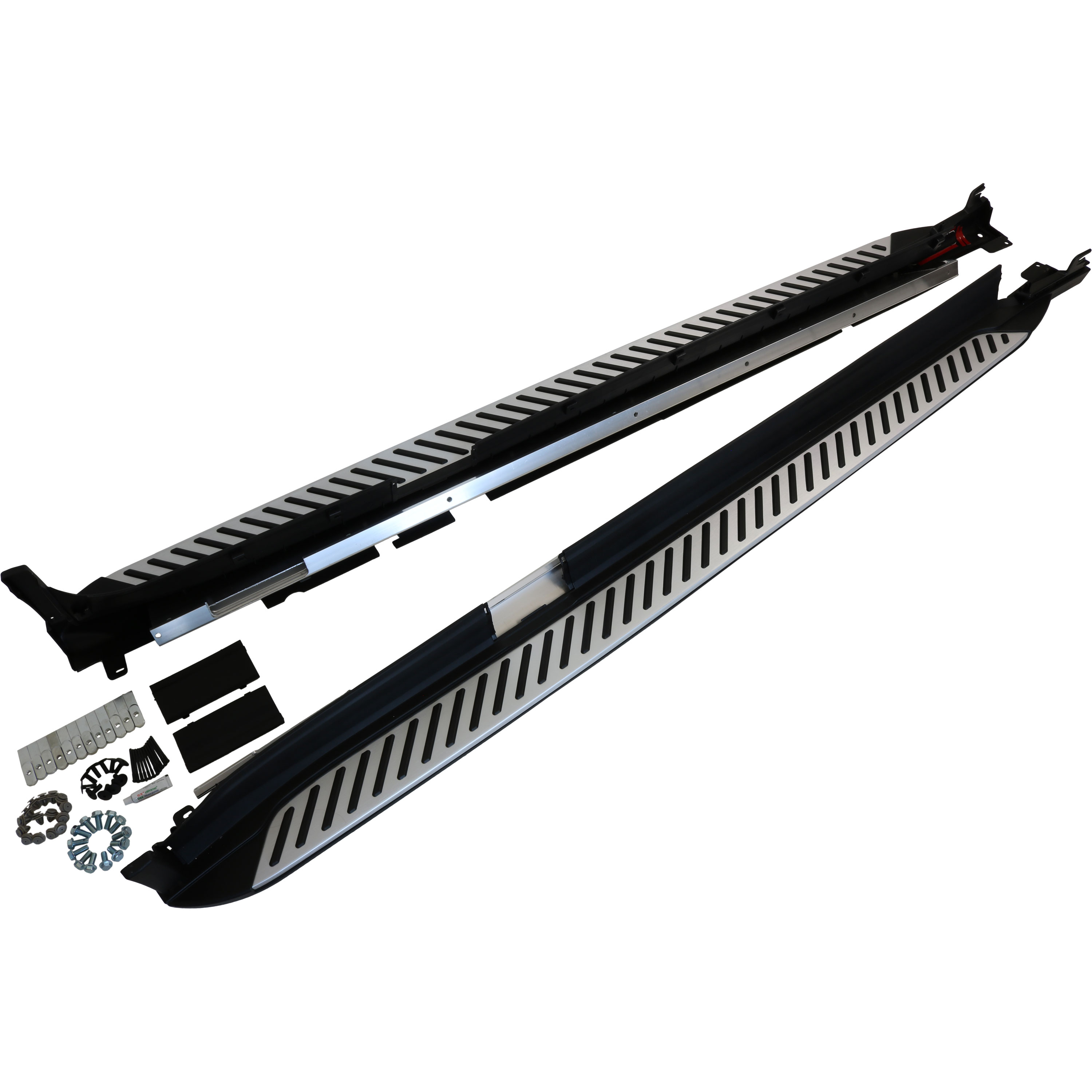 Trittbretter Schweller Satz passt für BMW X3 G01 Bj. 17->> Aluminium + Zubehör