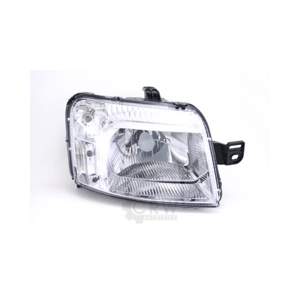 Scheinwerfer Set für FIAT PANDA (169) Bj. 09/03-07/09 H4 mit Motor 1327502
