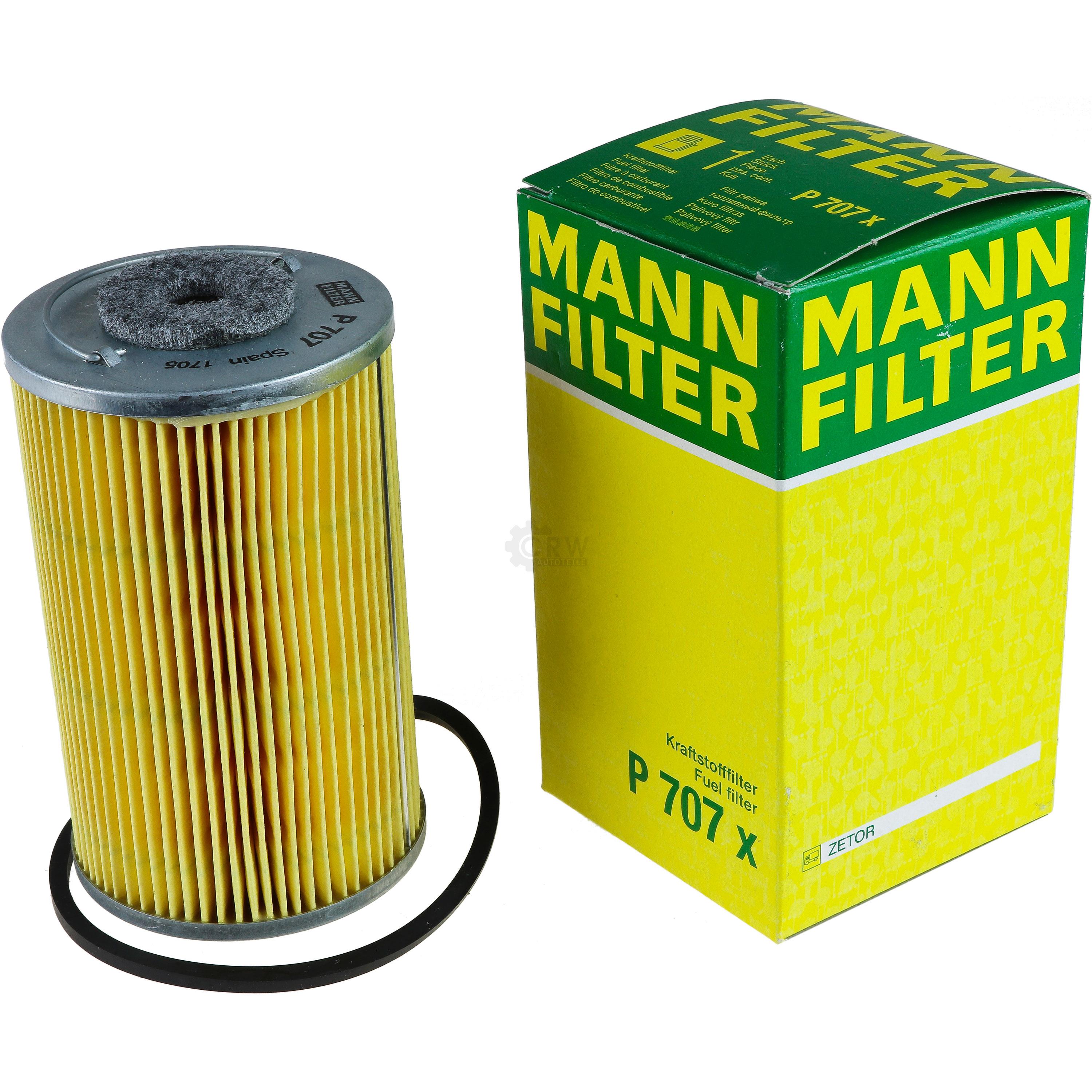 MANN-FILTER Kraftstofffilter P 707 x Fuel Filter