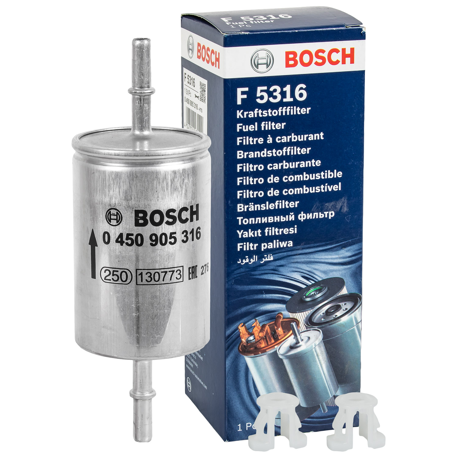 BOSCH Kraftstofffilter für Opel Corsa C VW Golf Plus Skoda Fabia I Combi Audi