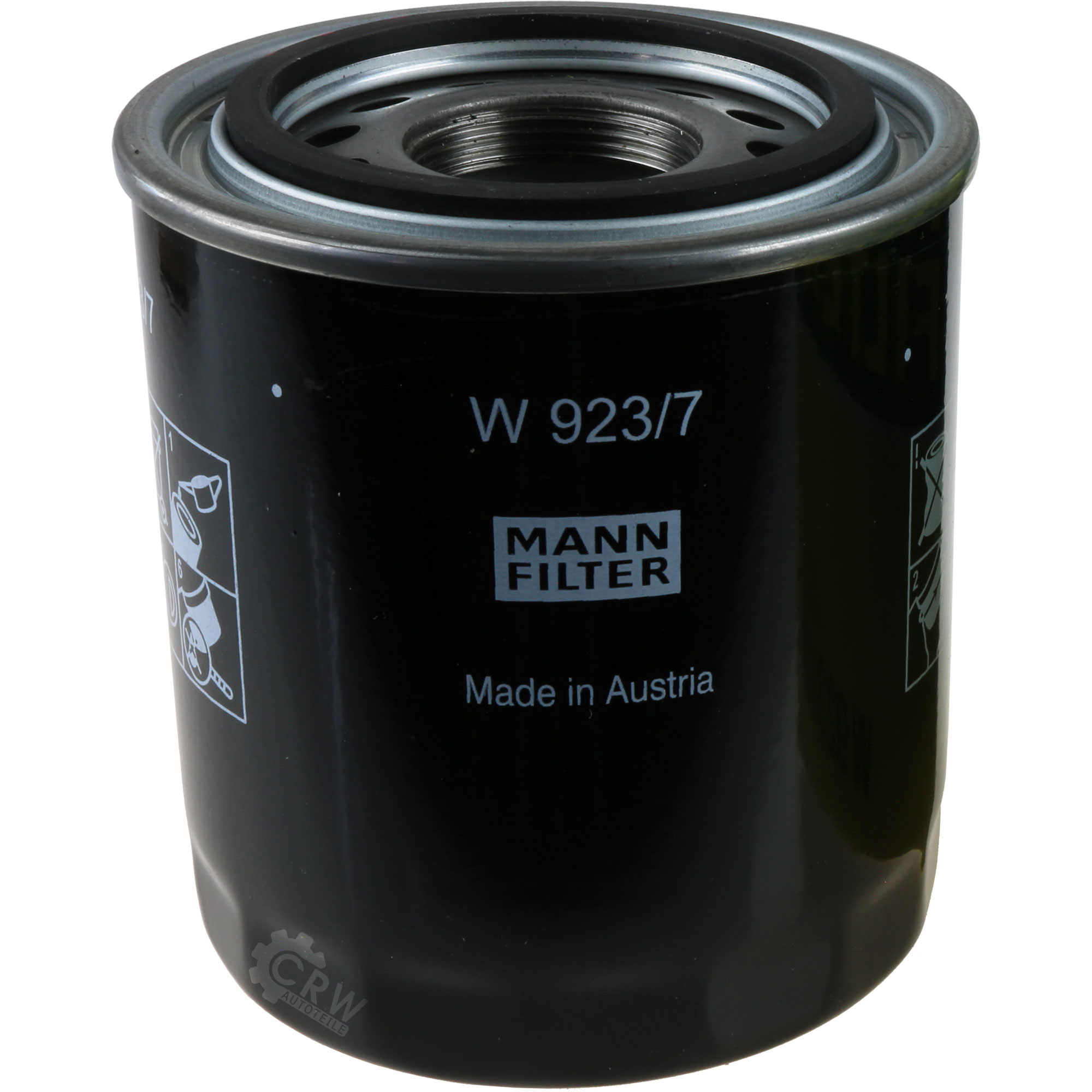 MANN-FILTER Hydraulikfilter für Automatikgetriebe W 923/7 Ölfilter