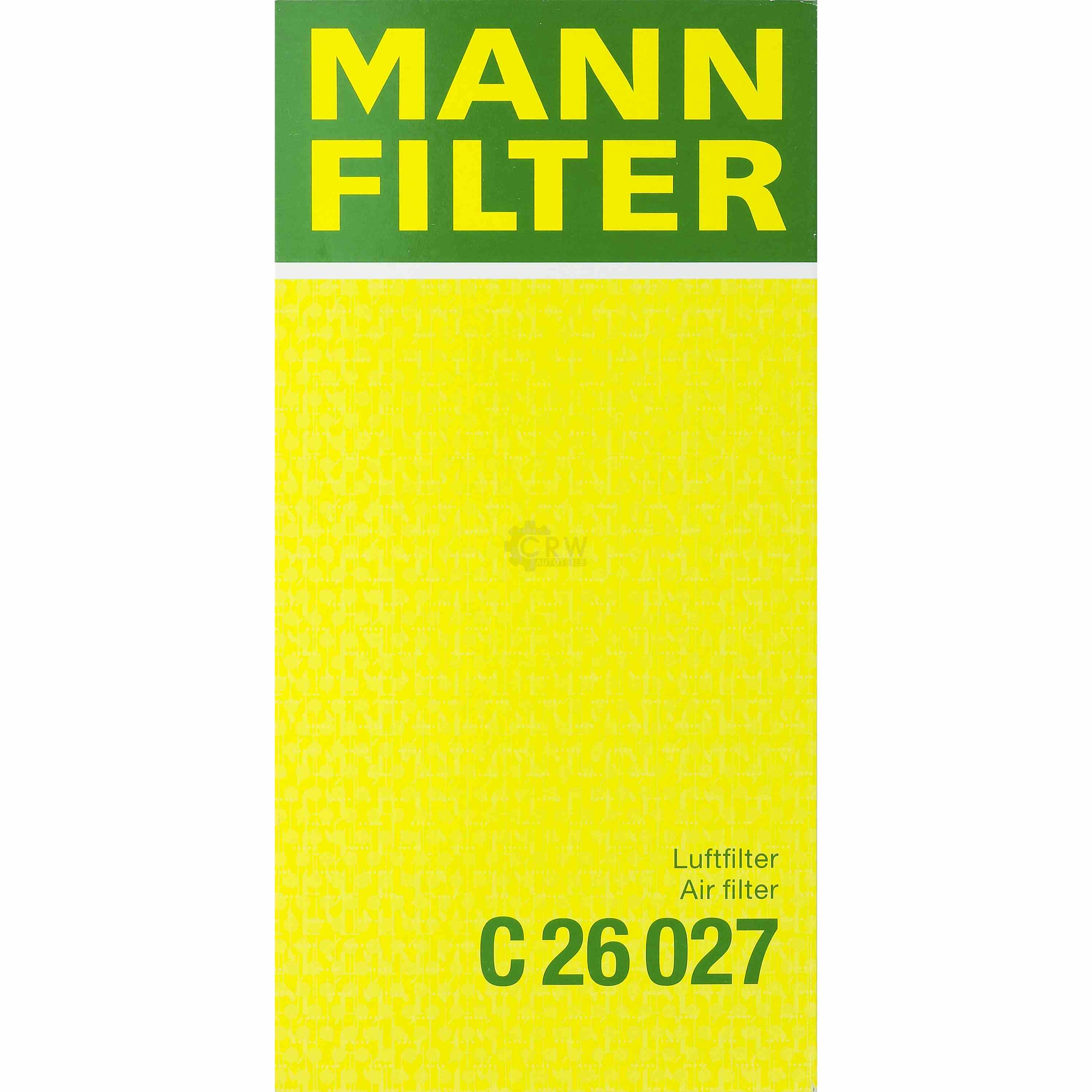 MANN-FILTER Luftfilter für Mitsubishi Mirage/Space Star Schrägheck A0_A 1.0 1.2