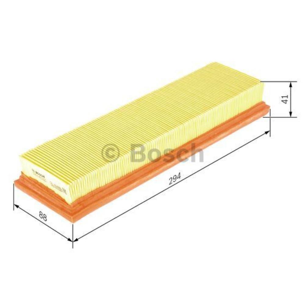 BOSCH Luftfilter für Renault Twingo I C06_ 1.2 Rapid Kasten F40_ G40_ B/C57_